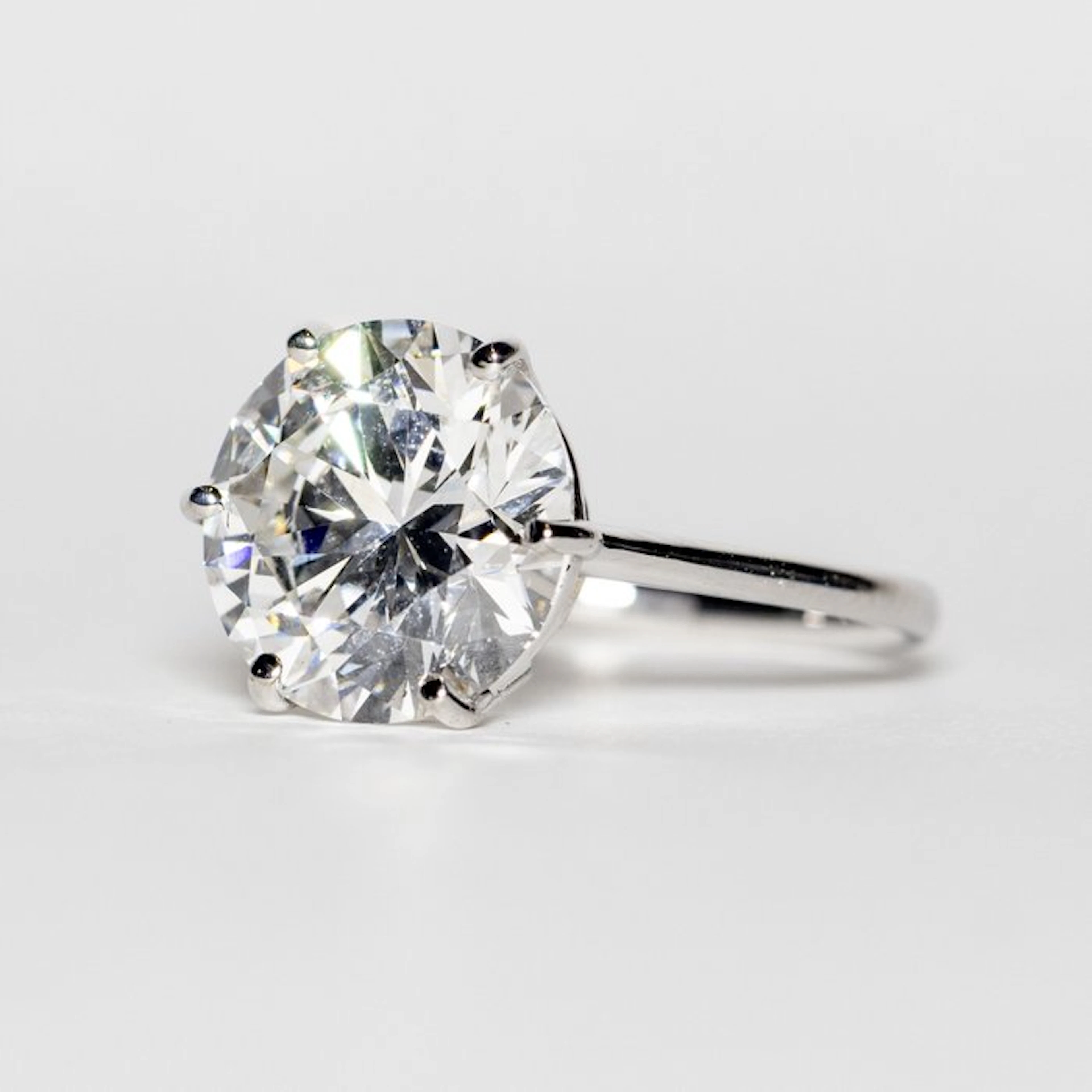 No reserve price - Engagement ring - 18 kt