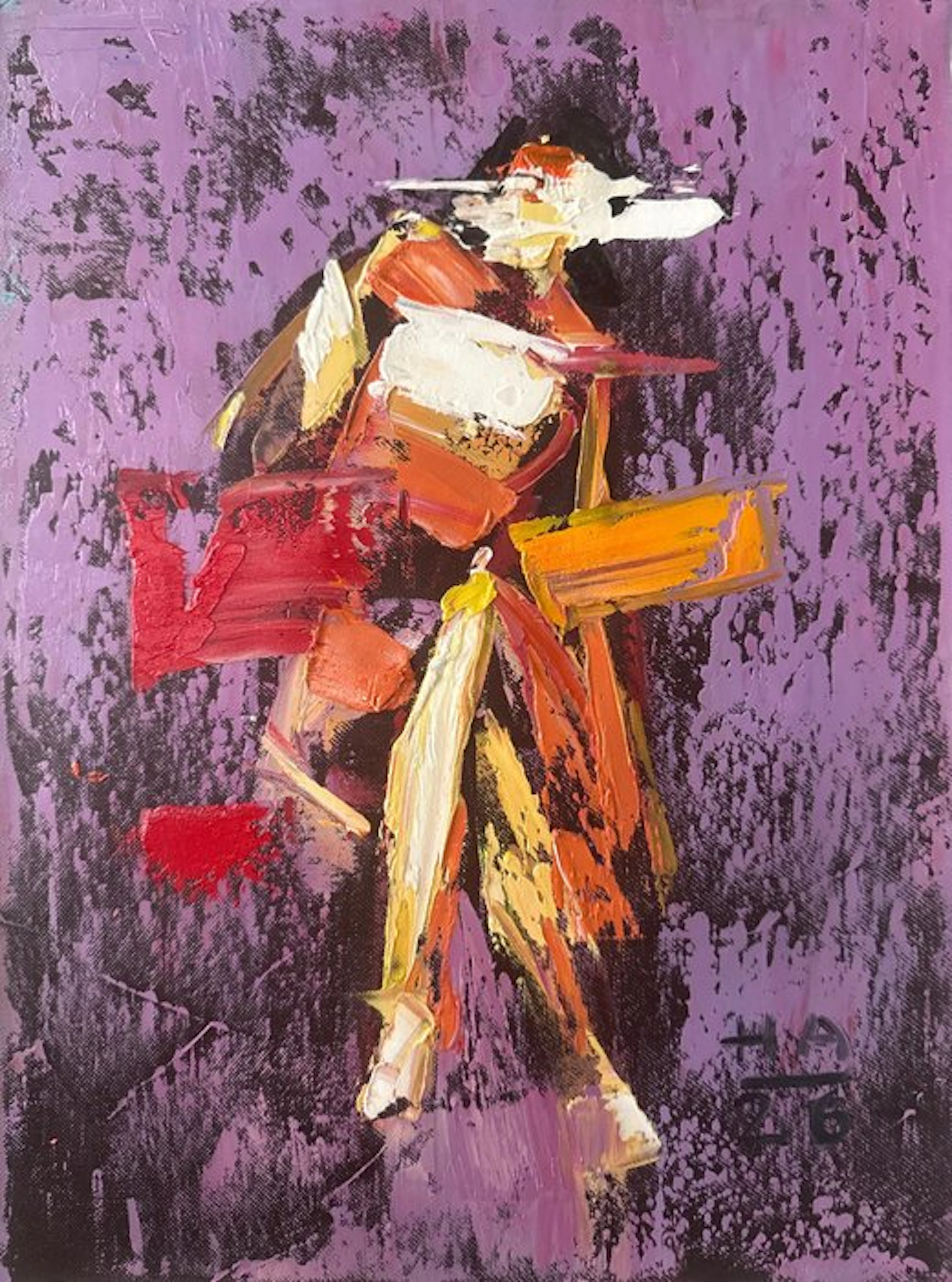 Hoang Anh (1984) - Étude Atelier (2) ↑40 →30 cm