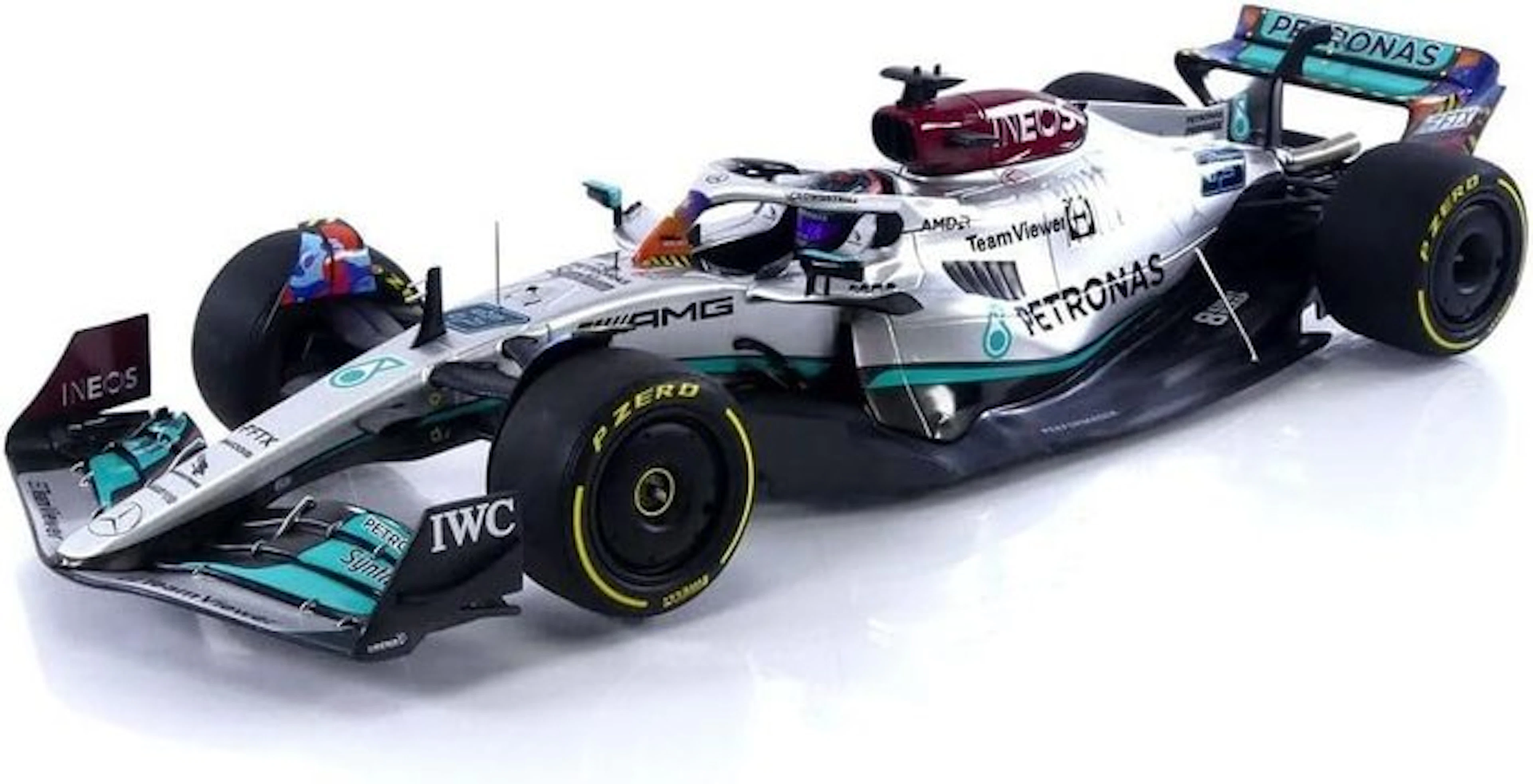 MiniChamps 1:18 - Model car - MERCEDES -AMG PETRONAS...