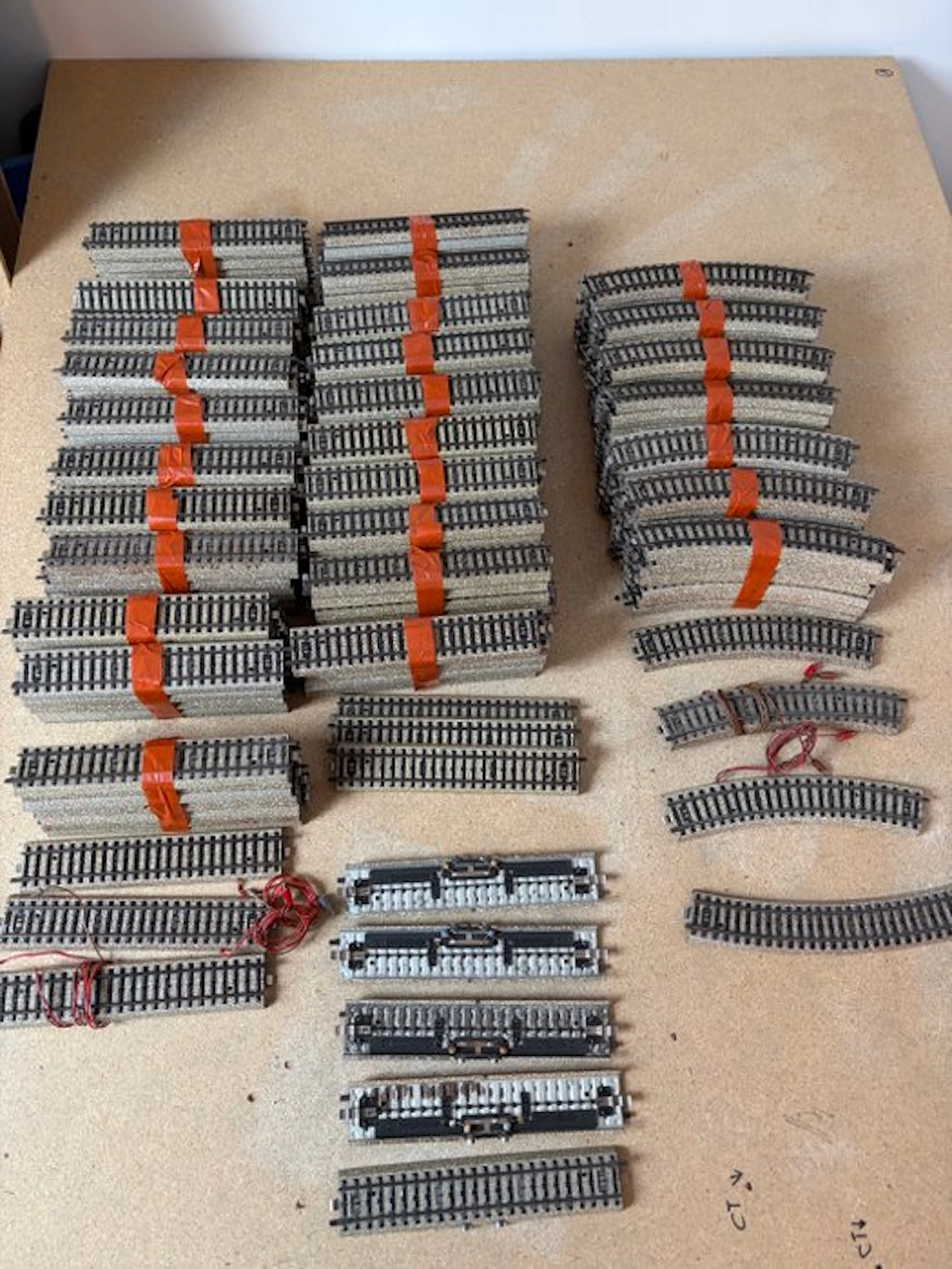 Märklin H0 - Model train tracks (295) - Lots of rails for...