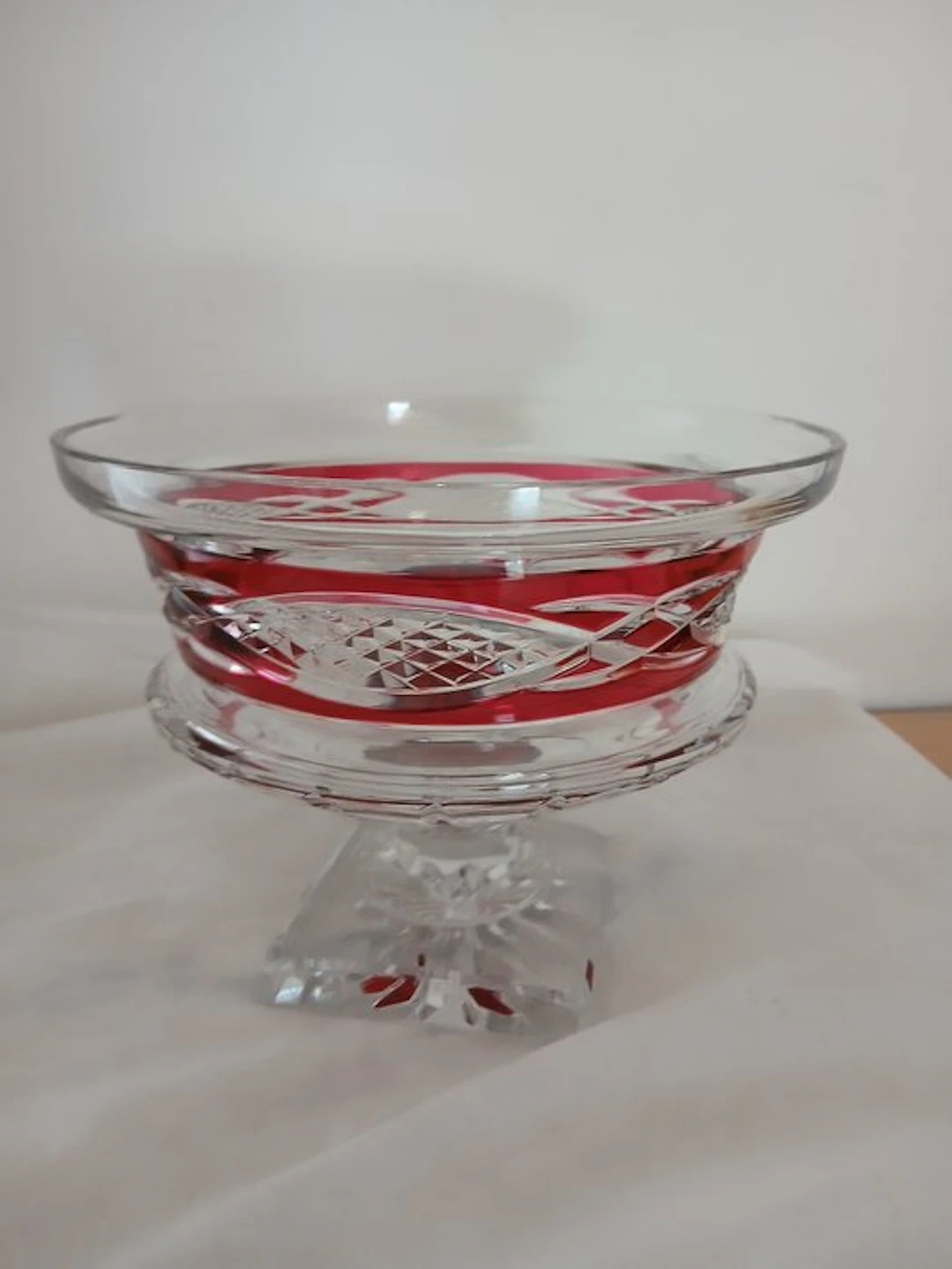 Val Saint Lambert - Vase - Borodine - Crystal