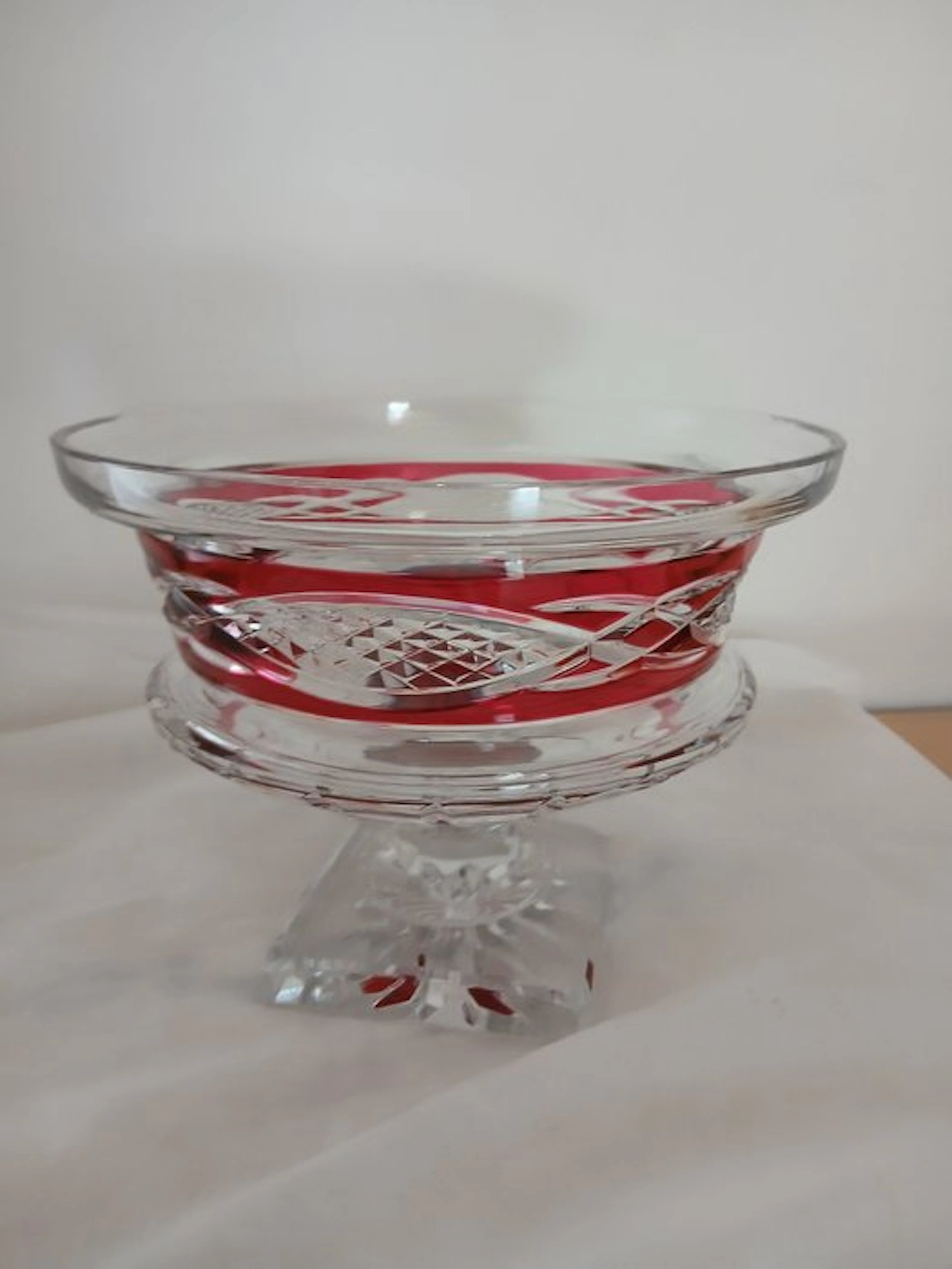 Val Saint Lambert - Vase - Borodine - Crystal