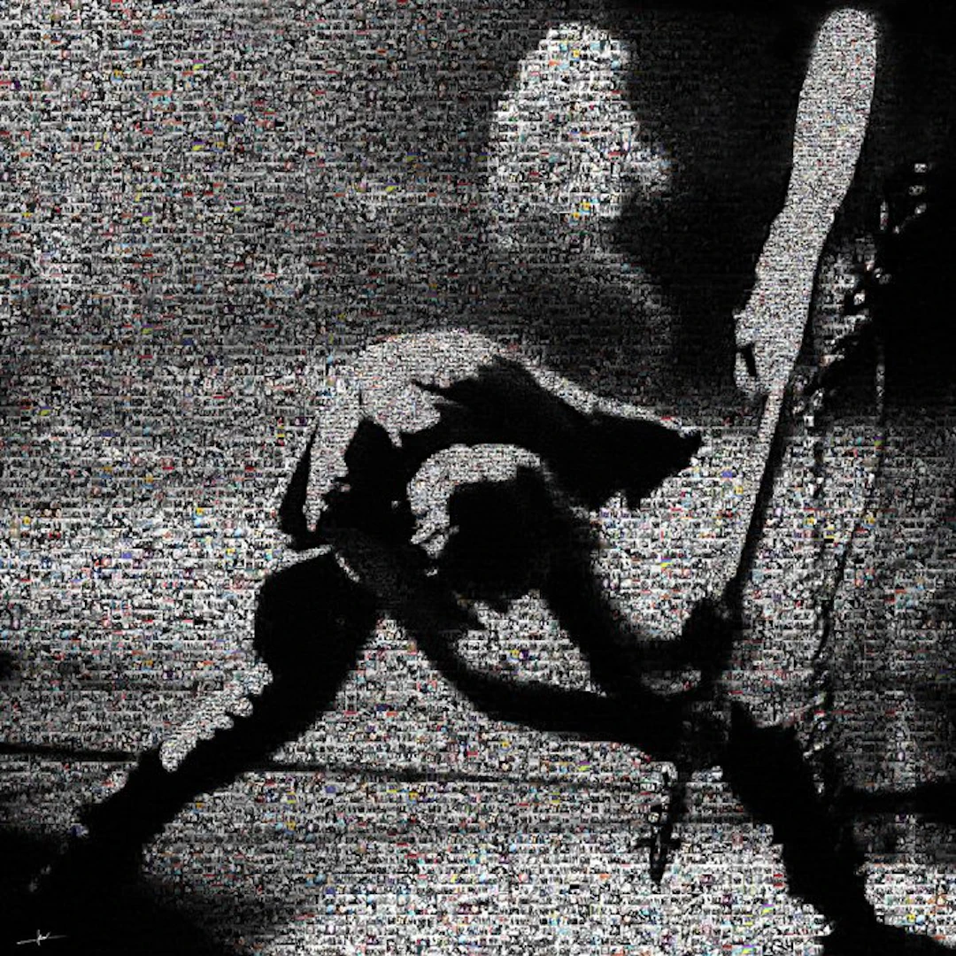 David Law - Crypto The Clash - London Calling - Format XL 60x60
