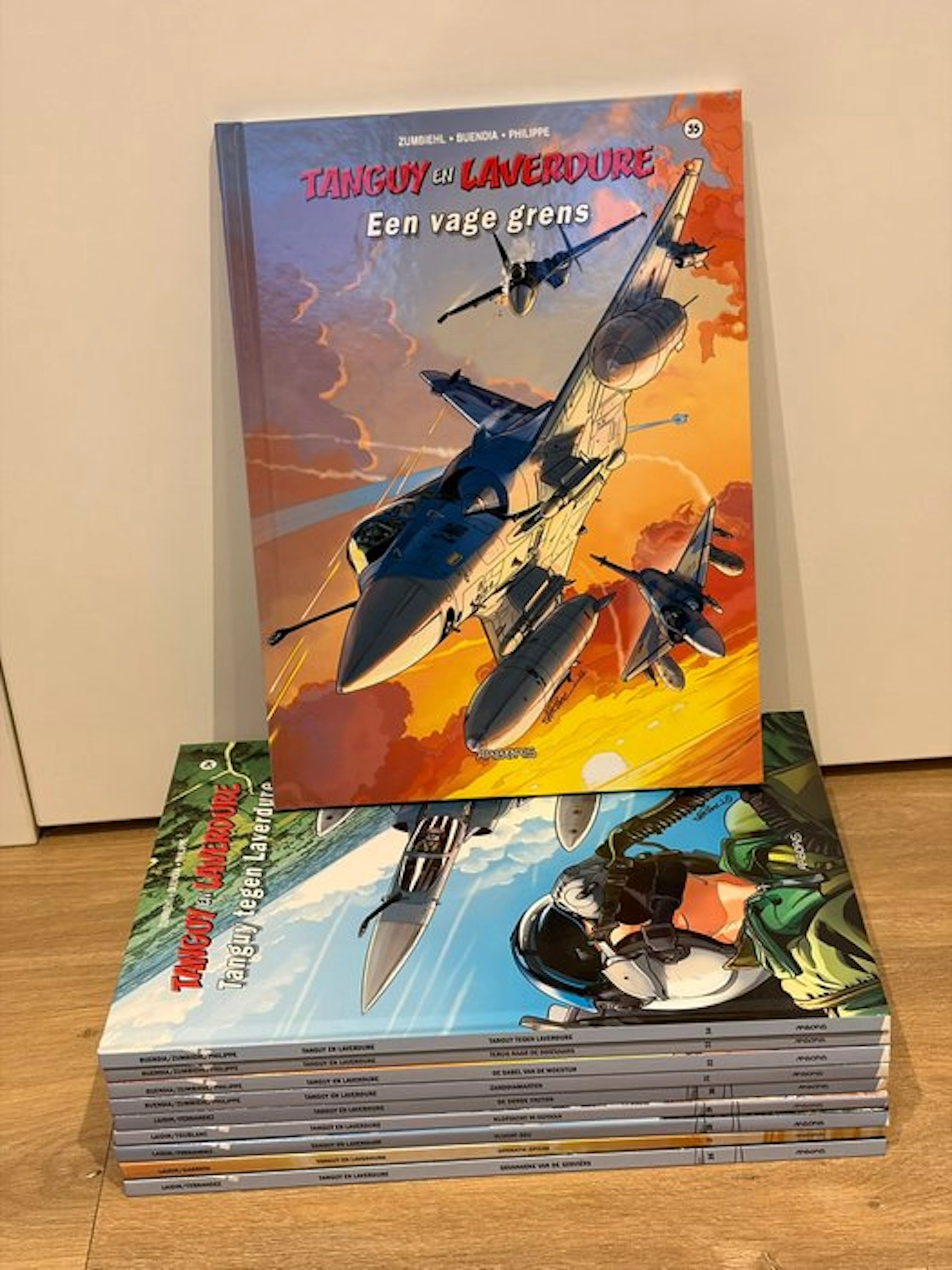 Tanguy en Laverdure 26 t/m 35 - Opeenvolgende reeks HC...