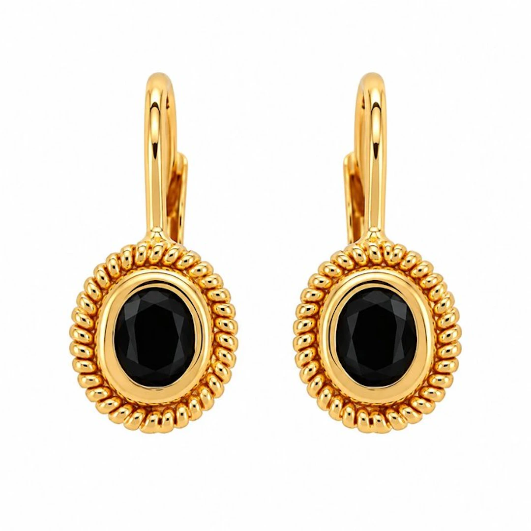 No reserve price - Earrings - 18 kt