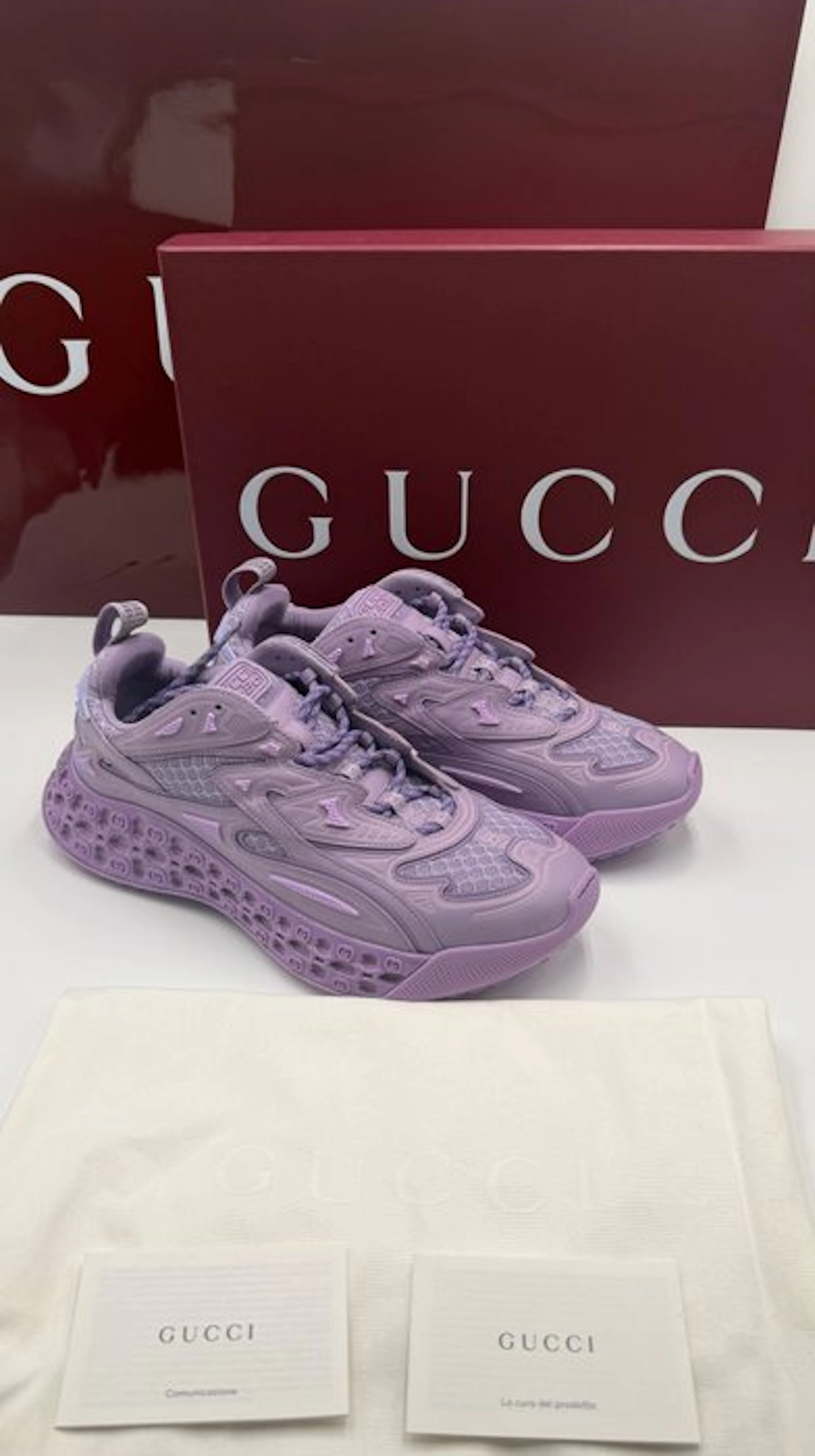 Gucci - Cub3d Tech-Lattice - Sneakers - Size: EU 42 - New with tags