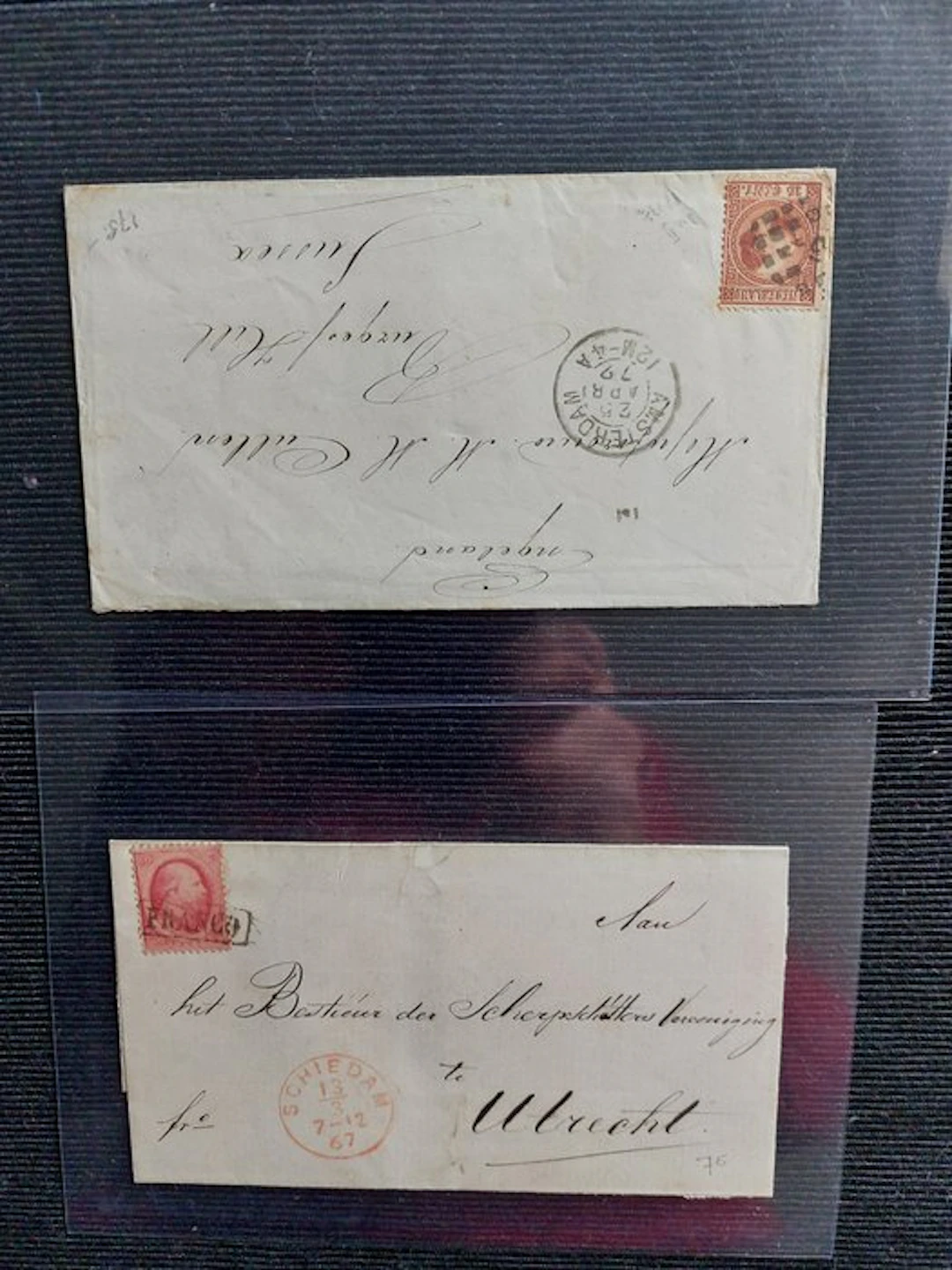 Netherlands and overseas - Mail items post.w st. Documents