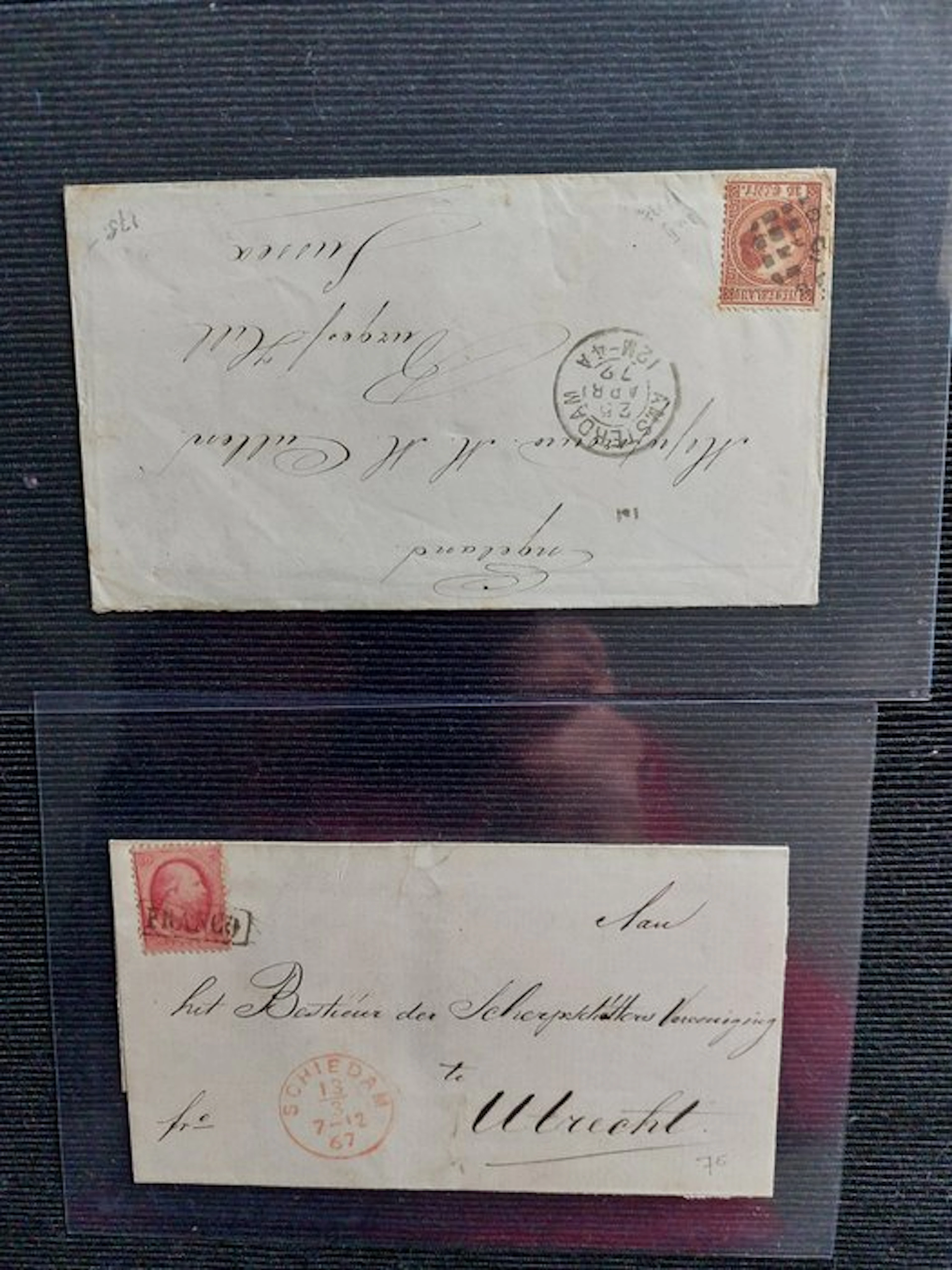 Netherlands and overseas - Mail items post.w st. Documents
