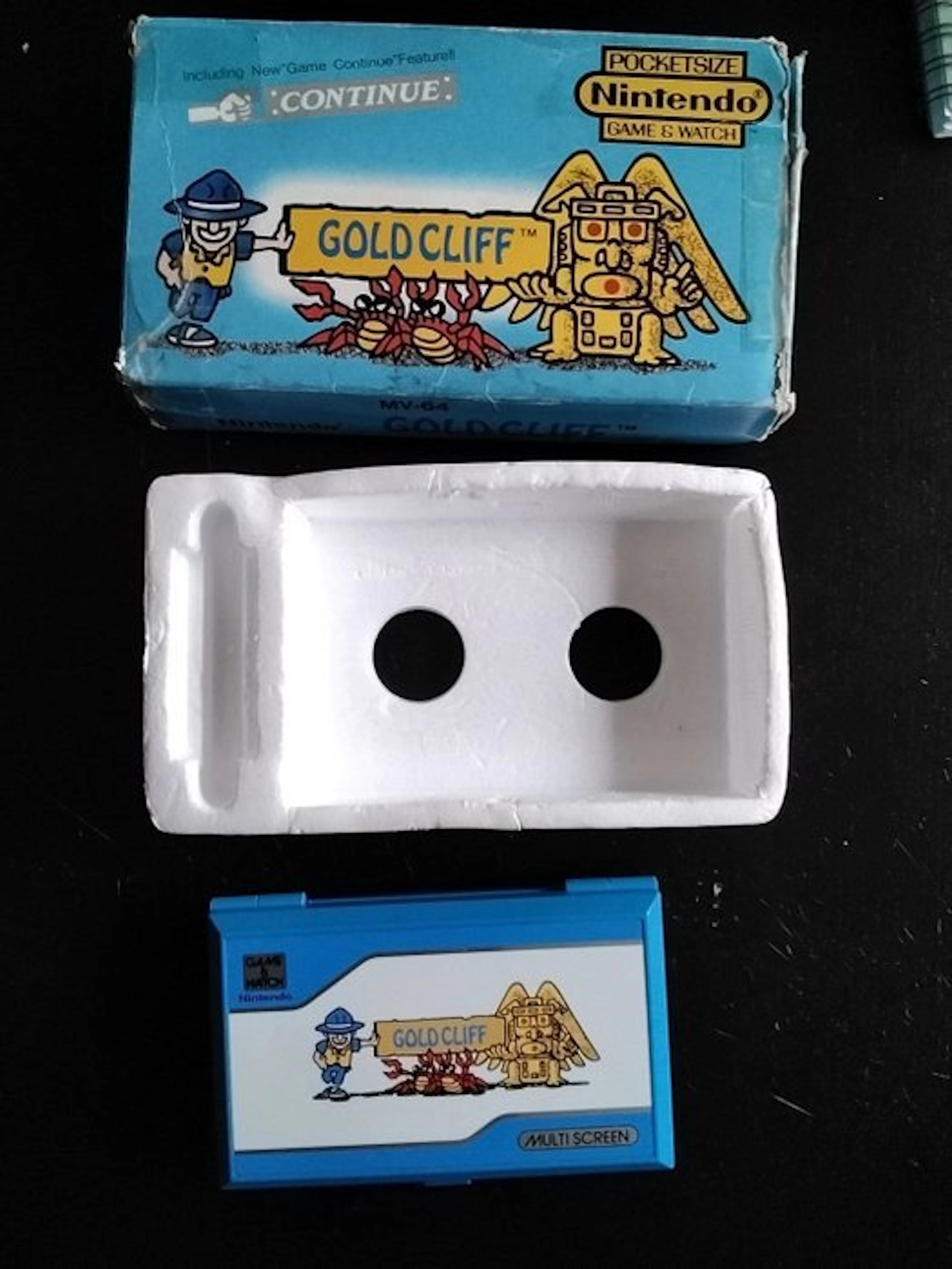Nintendo - Game & Watch - "gold cliff" MV-64 (multi...