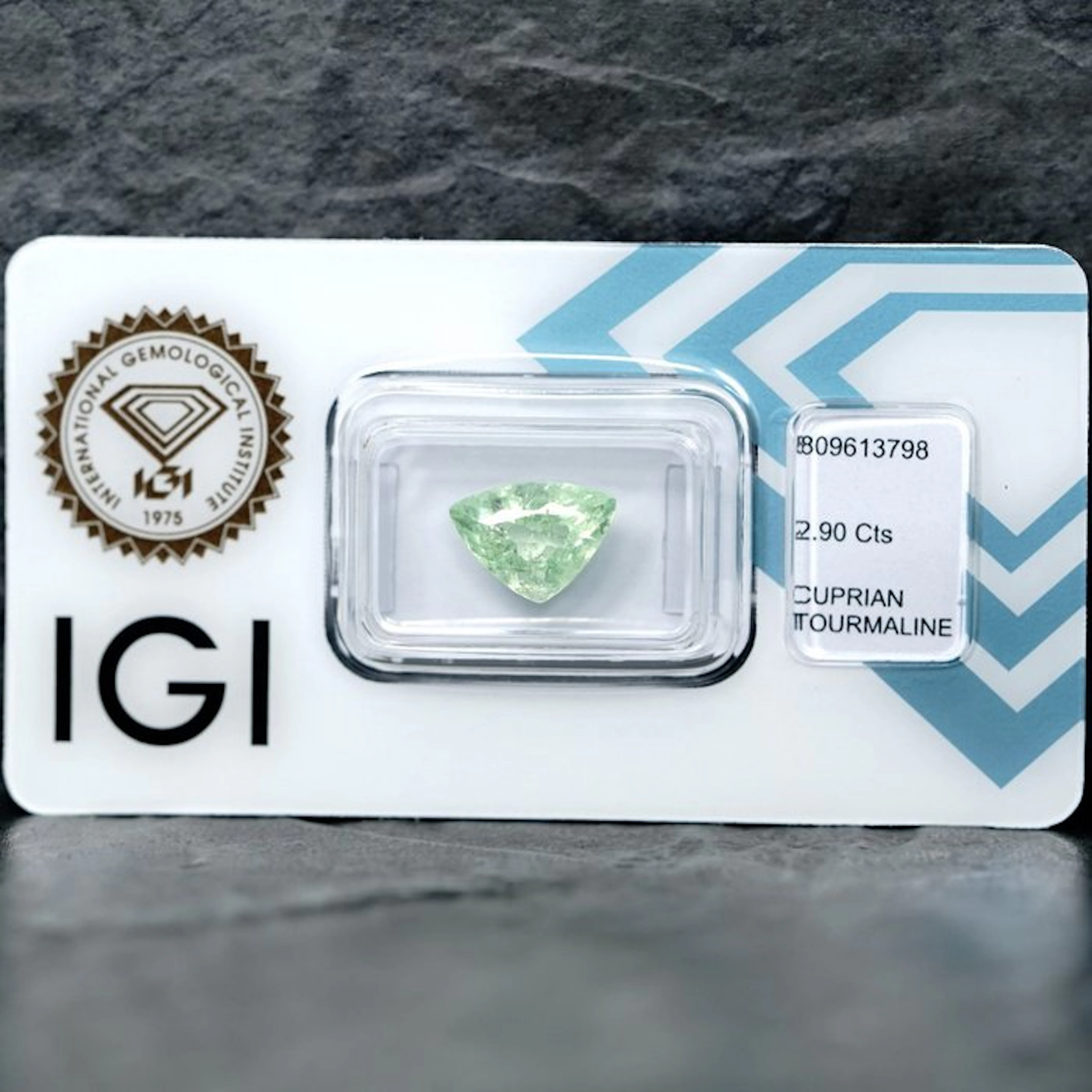 No reserve price - 1 pcs Tourmaline paraiba - 2.90 ct...