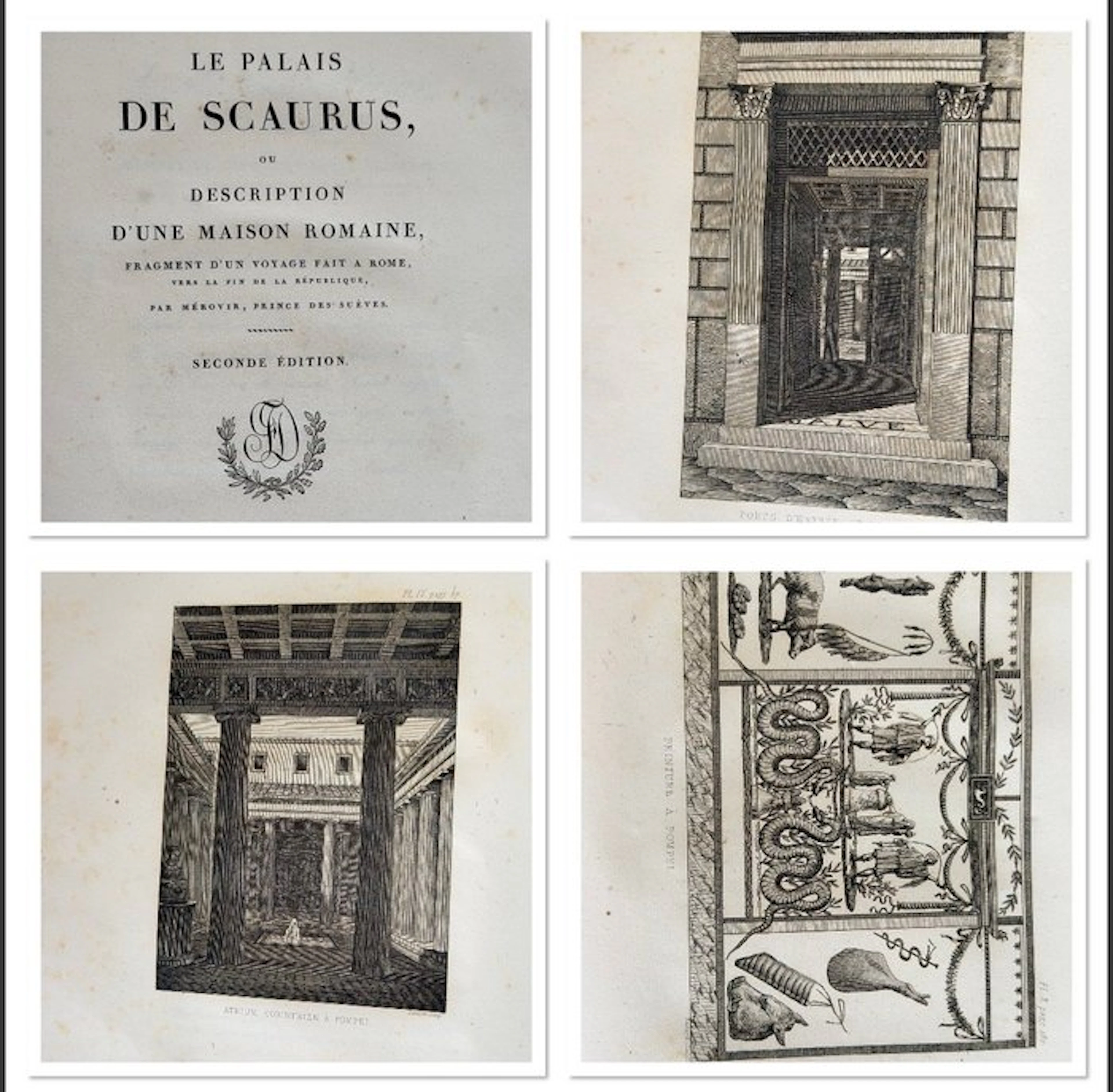 Mérovir - Le Palais de Scaurus - 1822