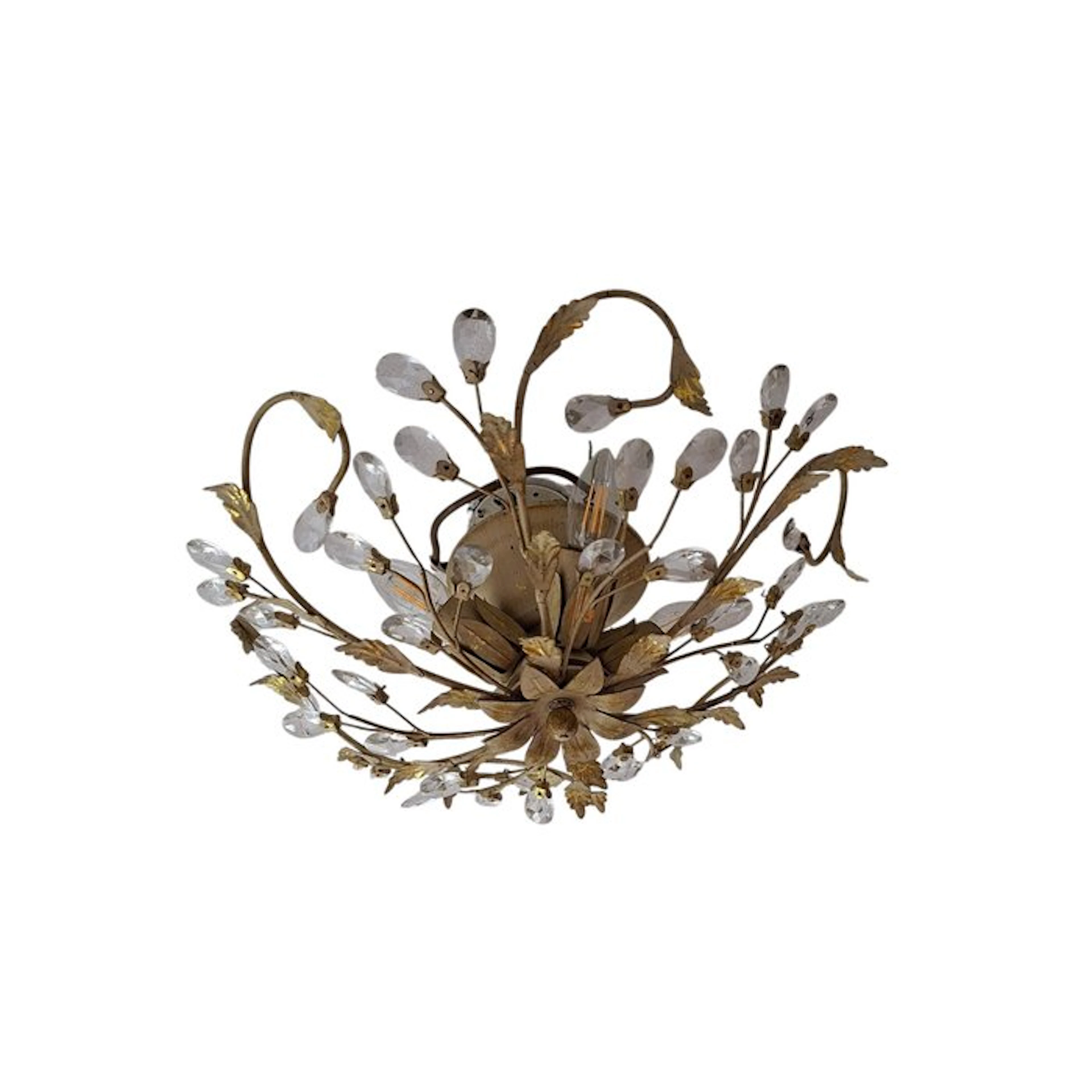 Hanging lamp - Gilt brass - Florentine Style