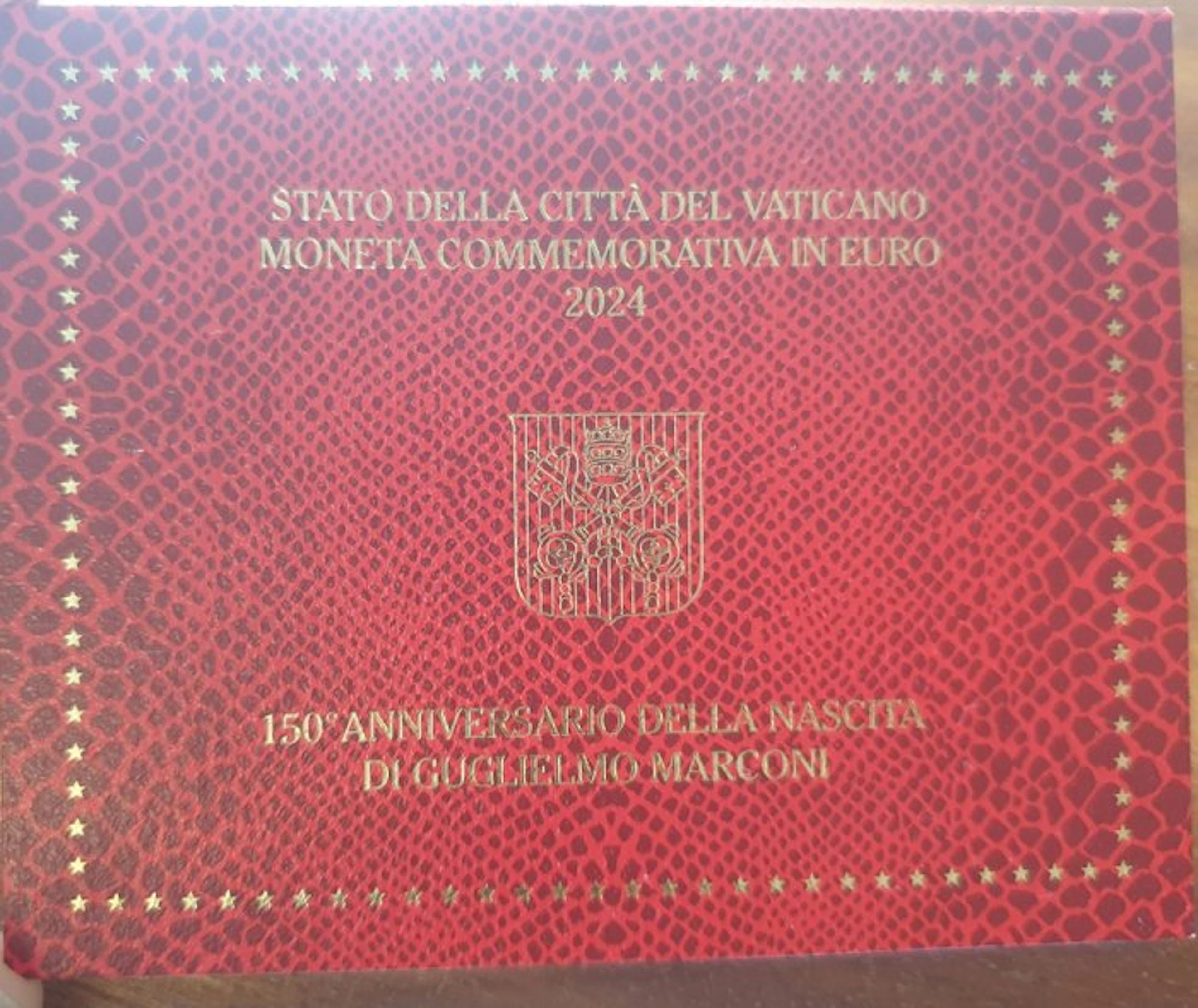 Vatican. 2 Euro 2024 "Guglielmo Marconi" (No reserve price)