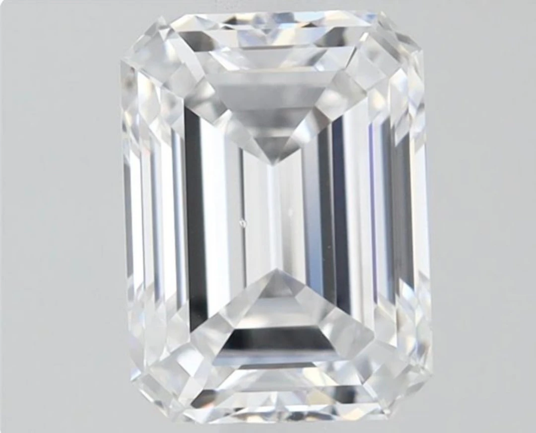 1 pcs Diamond (Natural) - 1.01 ct - Emerald - D...