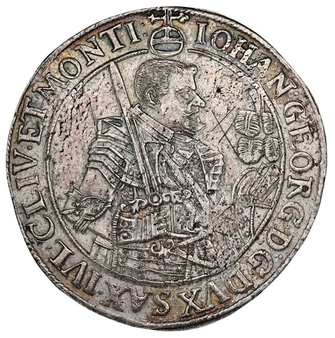 Kurfürstentum Sachsen Johann Georg I. (1615–1656). Reichstaler Dresden 1642