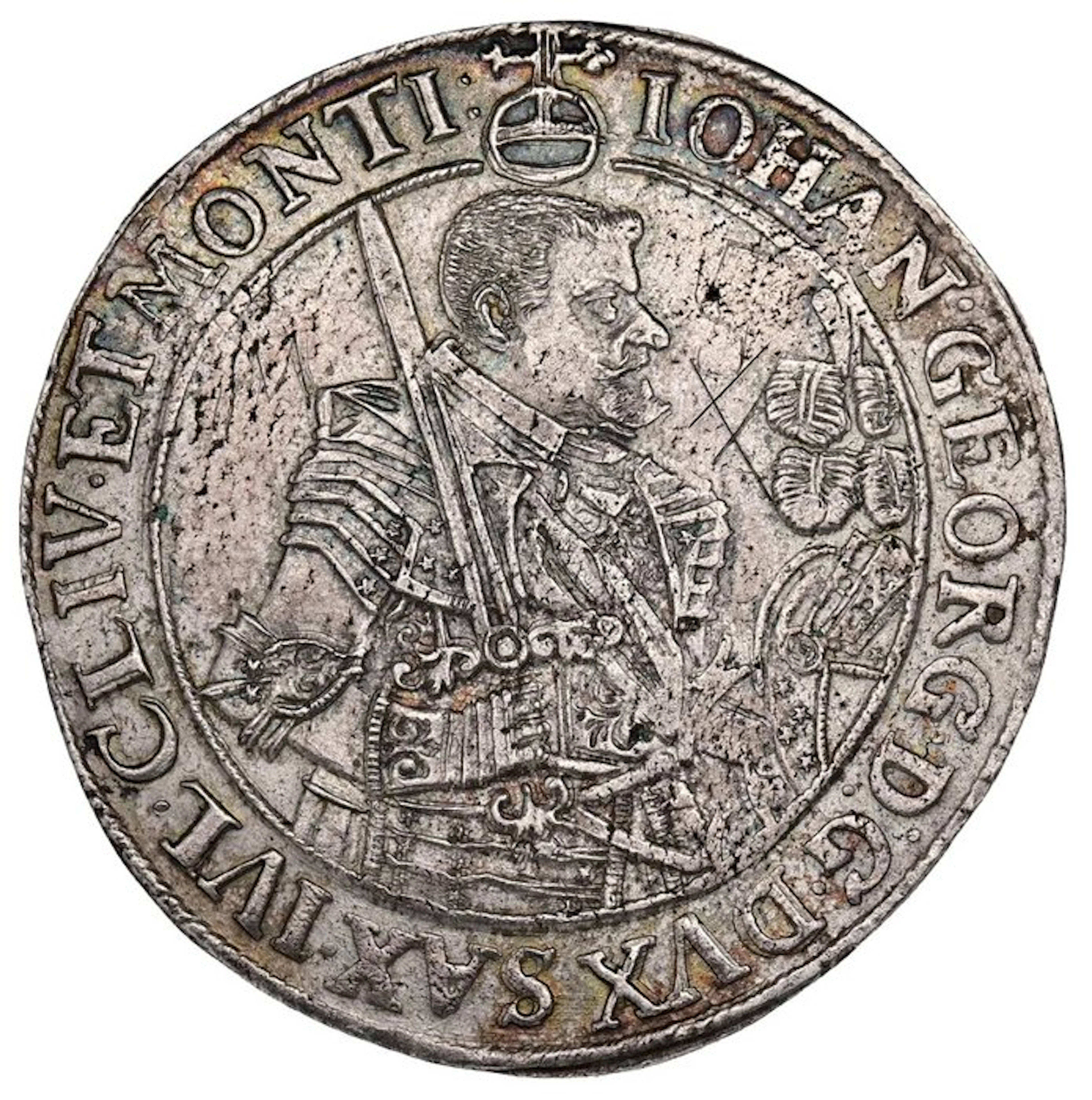 Kurfürstentum Sachsen Johann Georg I. (1615–1656). Reichstaler Dresden 1642