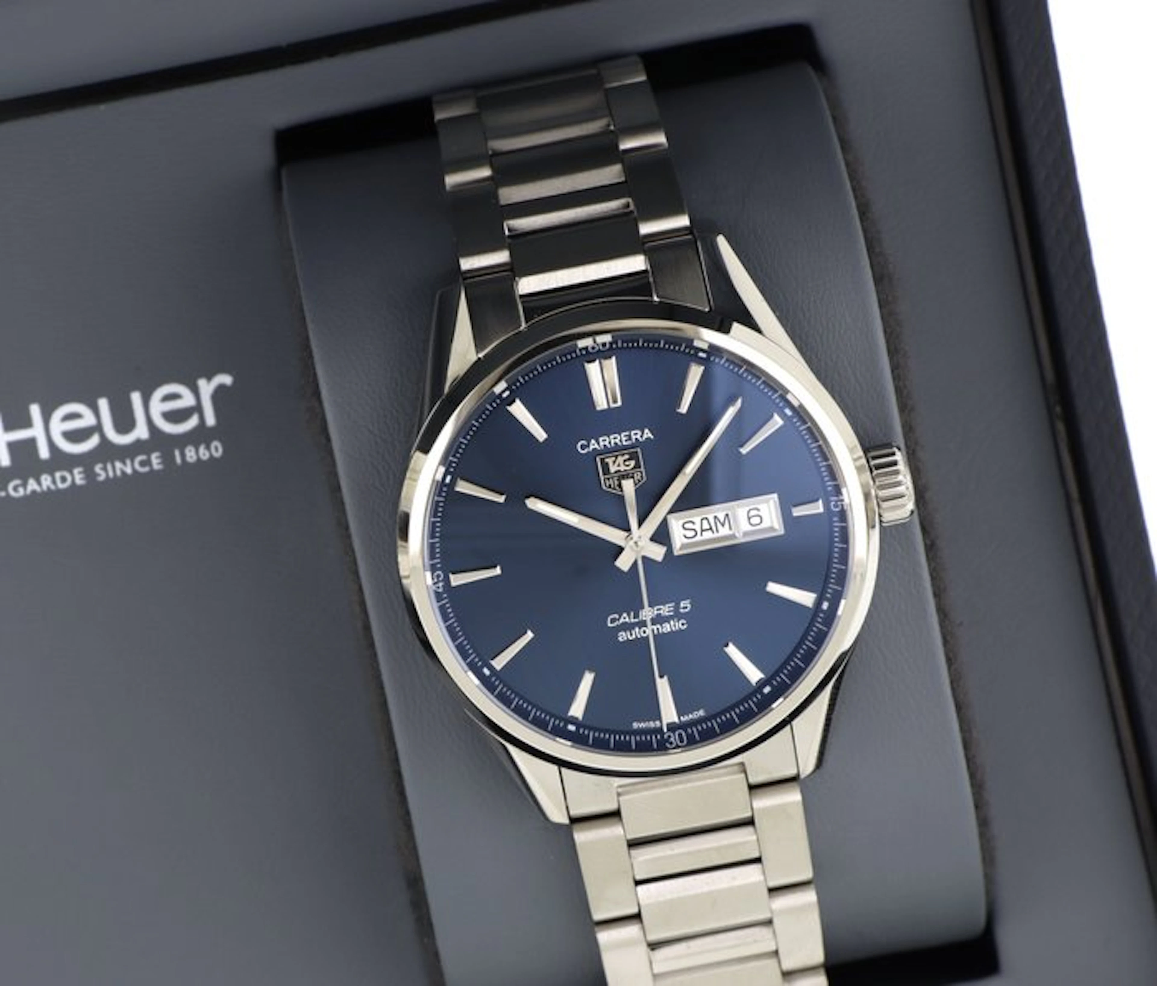TAG Heuer - Carrera Calibre 5 Day-Date (Elegant Sport...