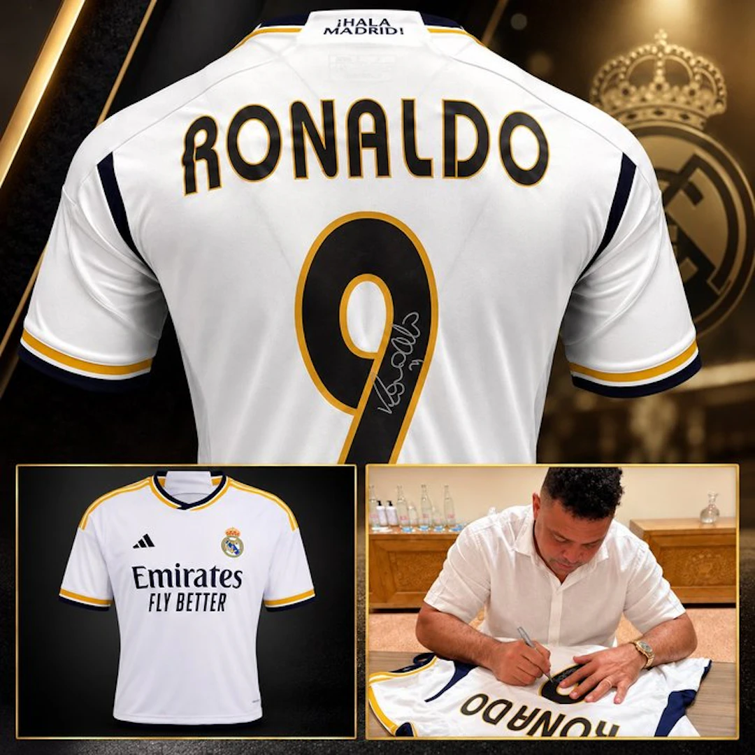 Real Madrid - European Football League - Ronaldo De Lima - Jersey