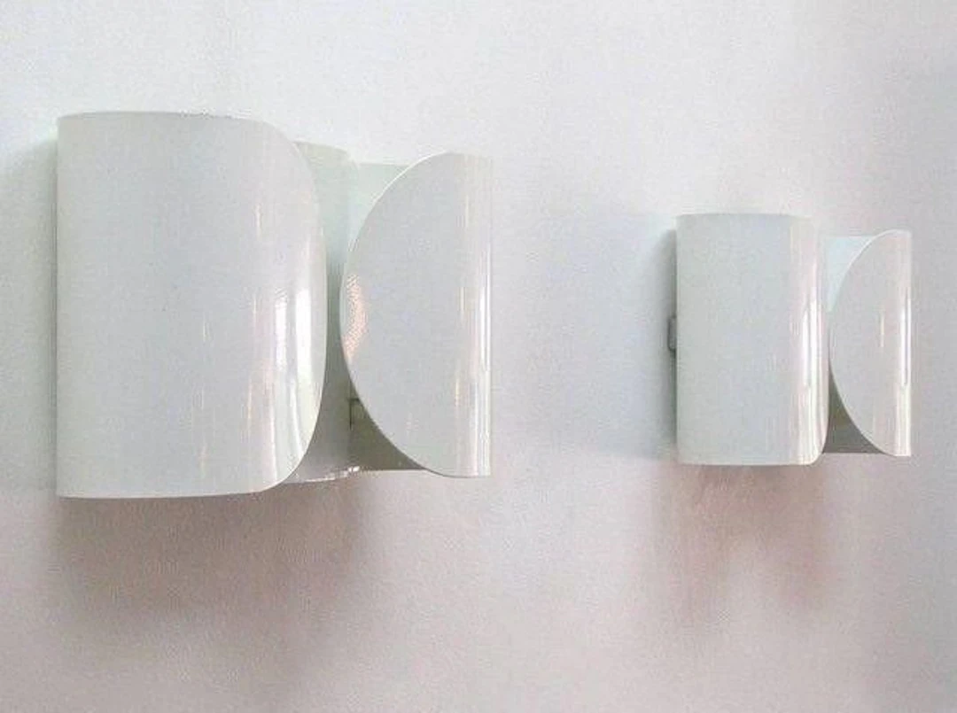 Flos - Tobia Scarpa - Lamp (2) - White painted metal