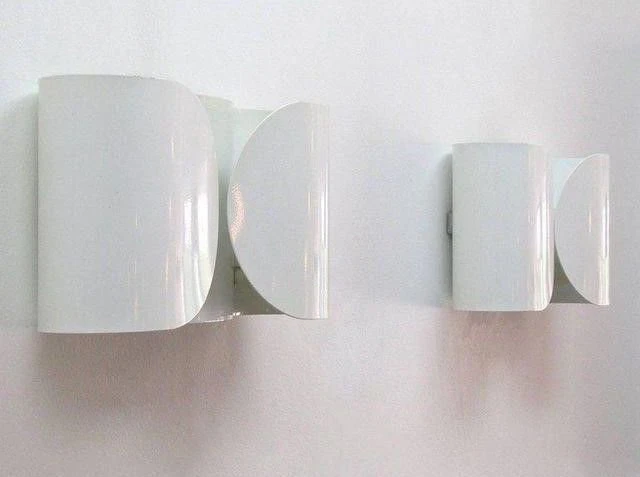 Flos - Tobia Scarpa - Wall lamp (2) - White painted metal