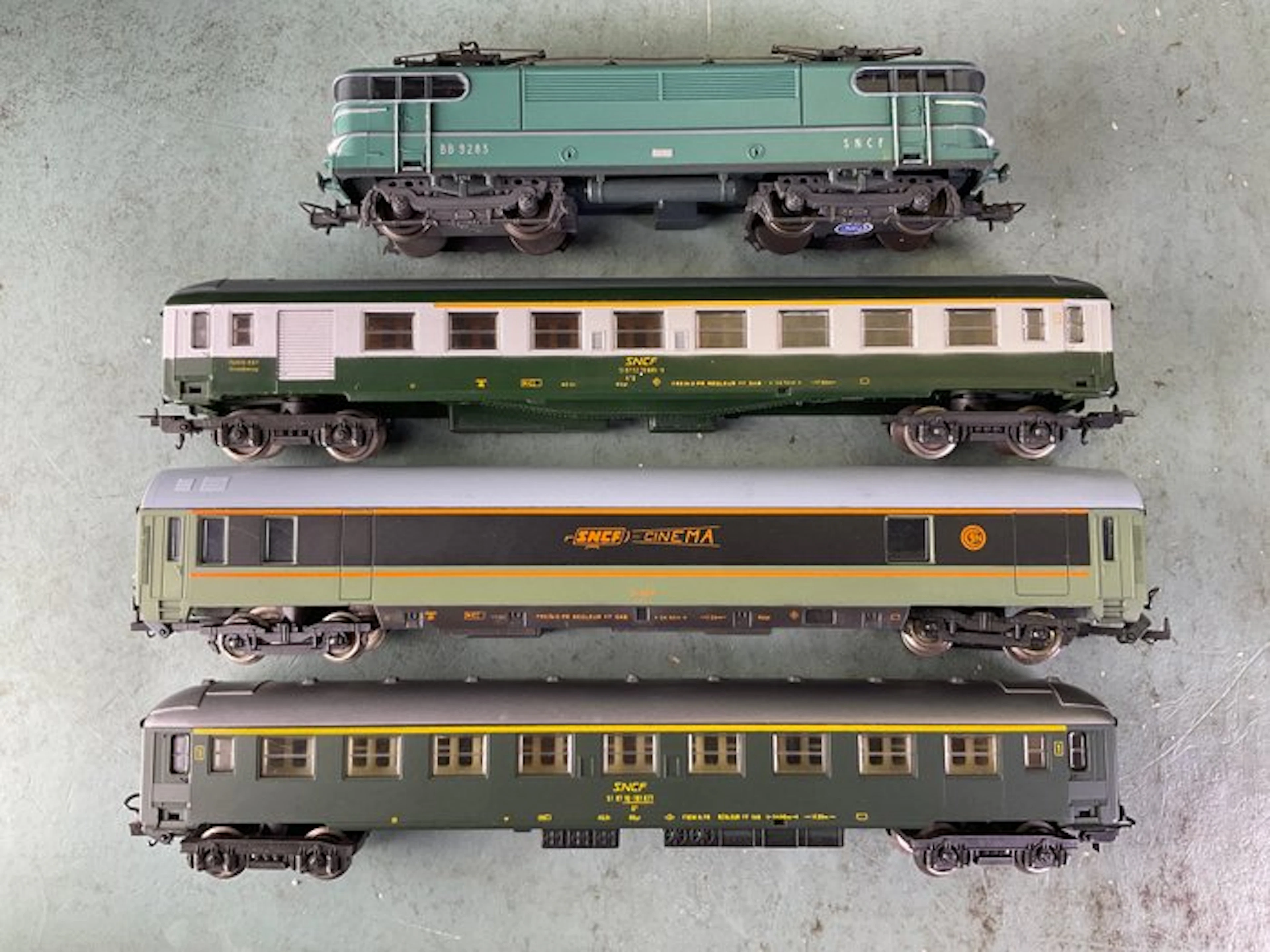 Lima H0 - 20 8166L - Train set (4) - SNCF