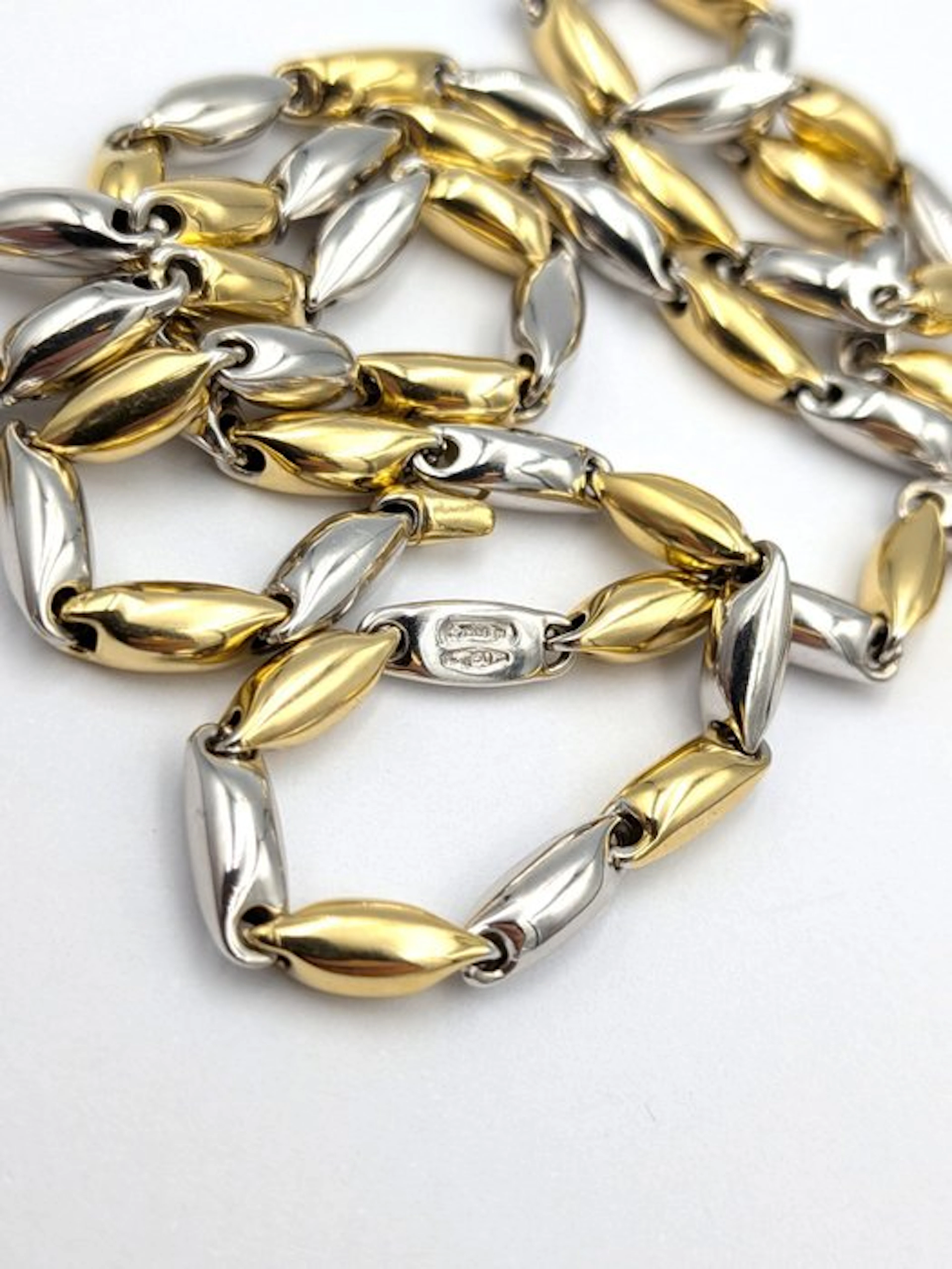 Necklace - 18 kt. Yellow gold, White gold - Maistrellosrl