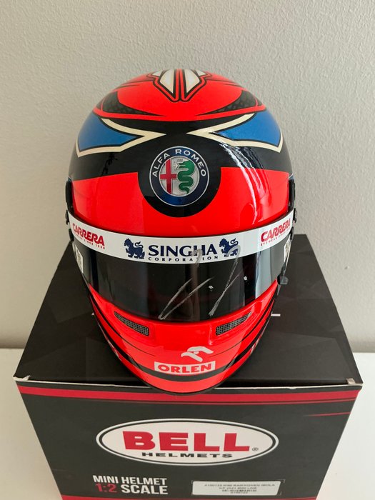 CASQUE HELMET RAIKKONEN F1 Ferrari 2016 Bell 1/2 EUR 350,00 - FR