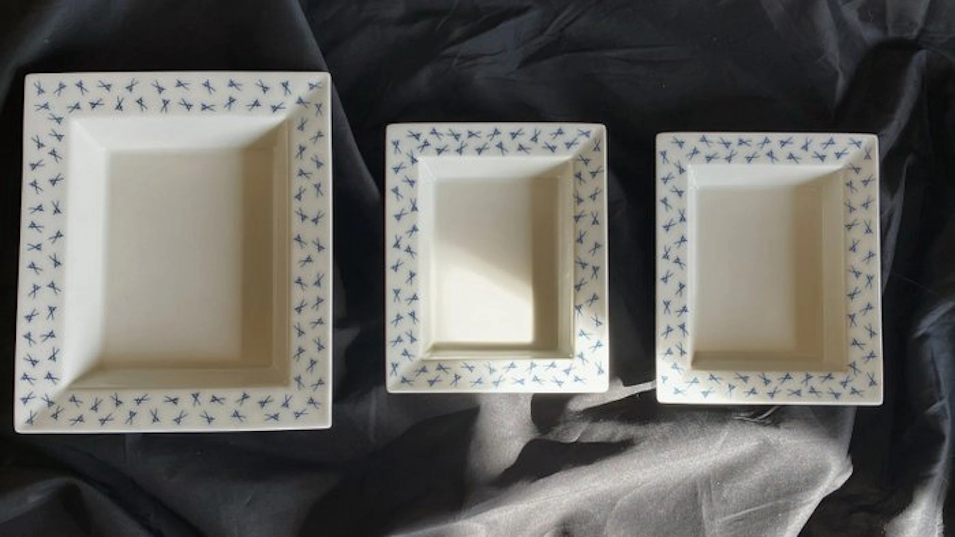 Meissen - Dish (3) - Aquatinta - Porcelain - Vide-Poche catch-all tray