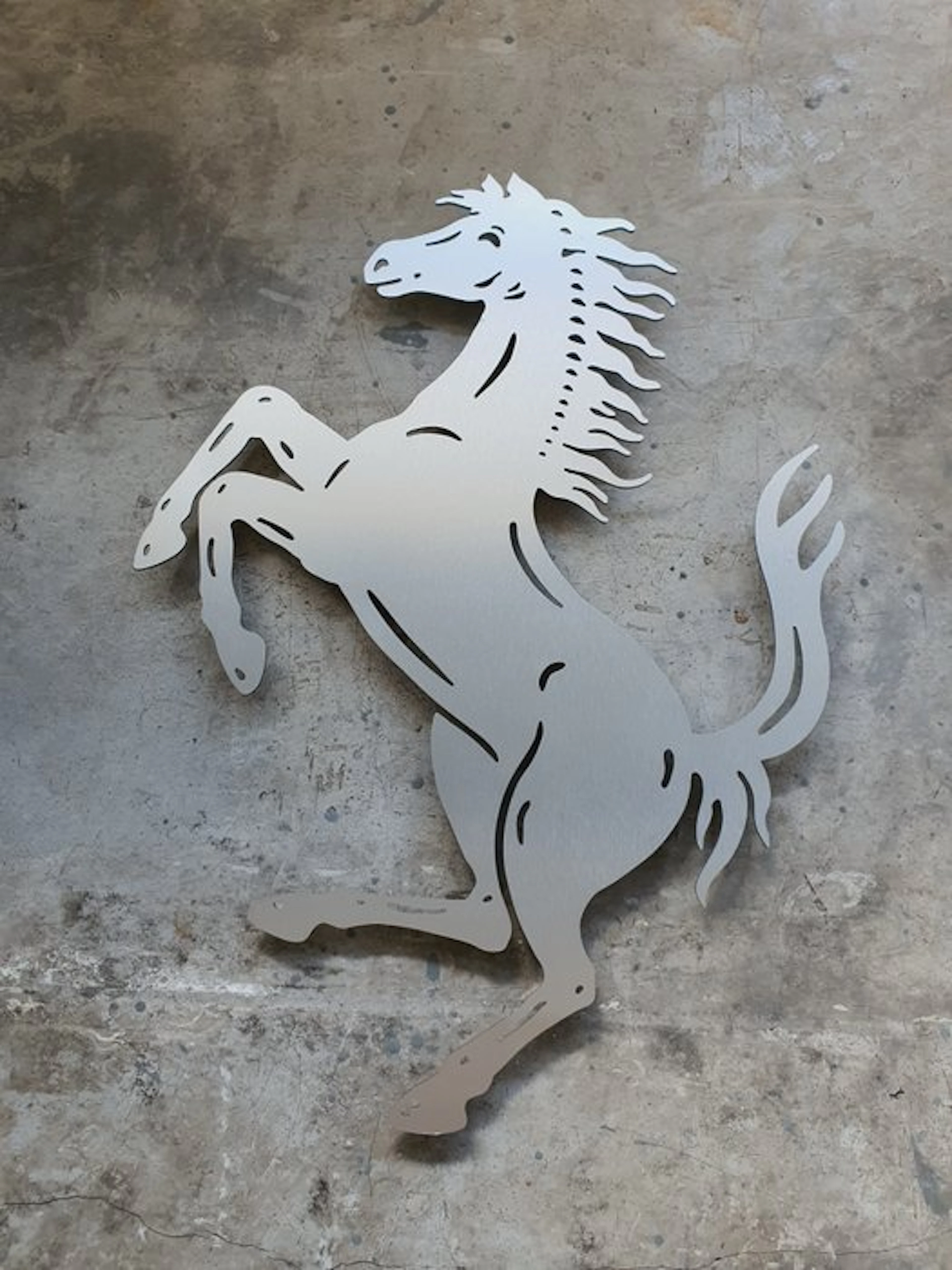 Sign - Ferrari - Professional wall sign logo Cavallino Rampante - Aluminium*