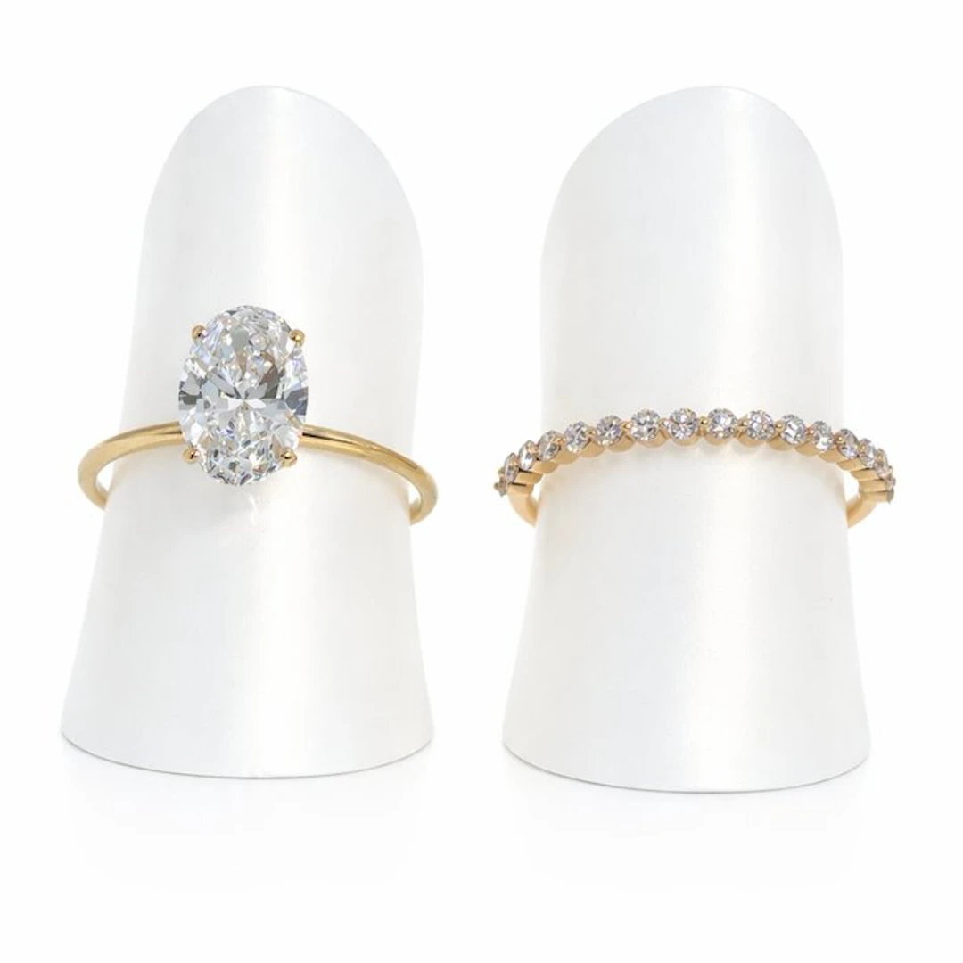 No reserve price - 2 piece jewellery set - 14 kt