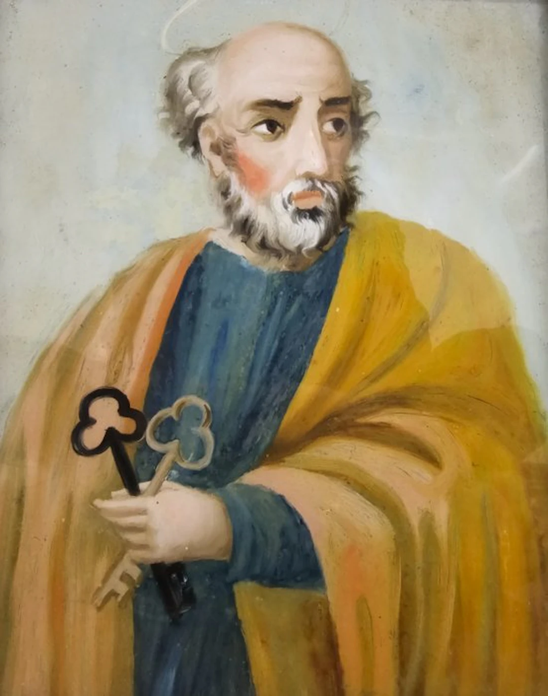 European School (XIX-XX) - NO RESERVE - Saint Peter the...