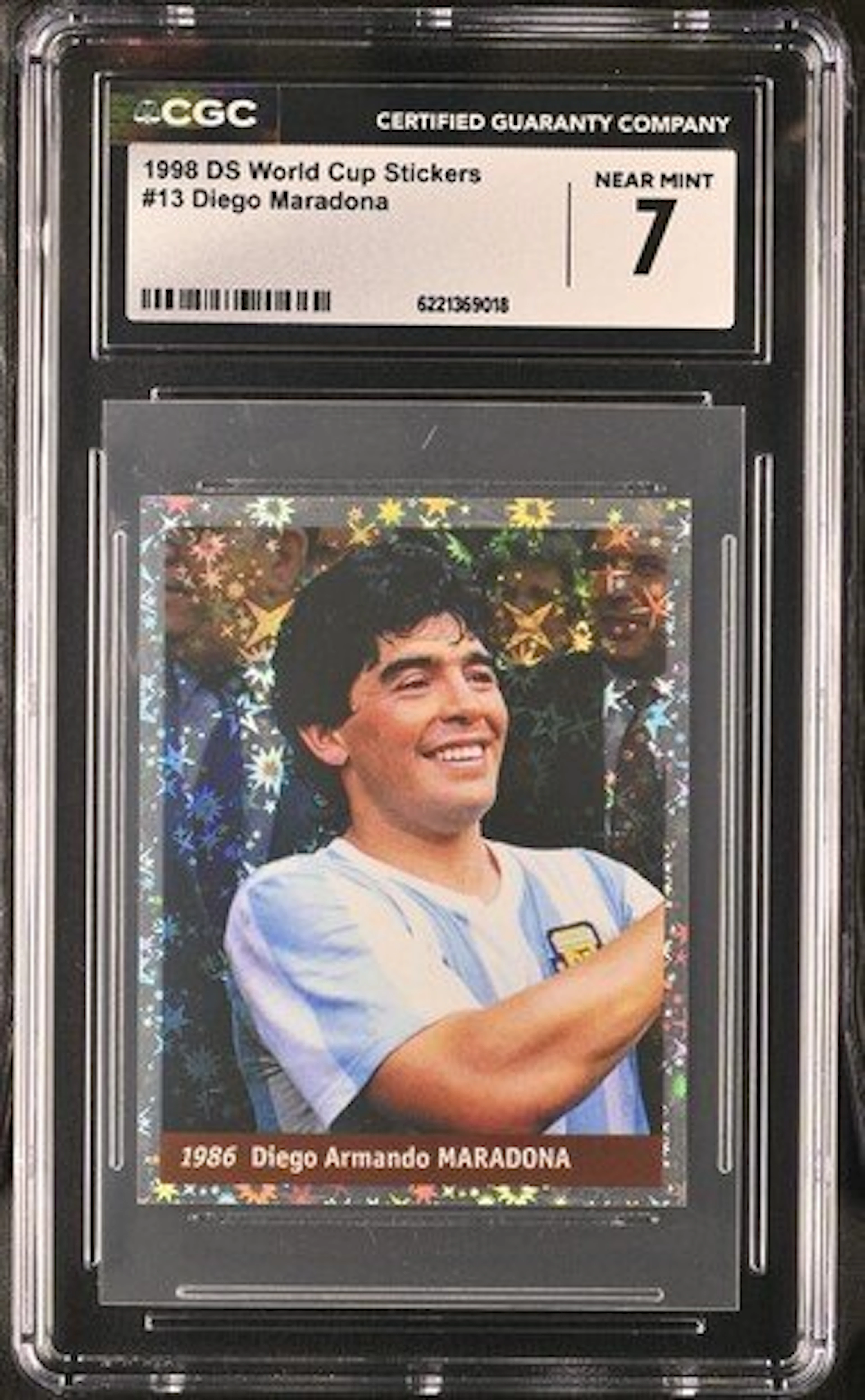 Panini Diego Armando Maradona - World Cup France 98 - Figurina Olografica n
