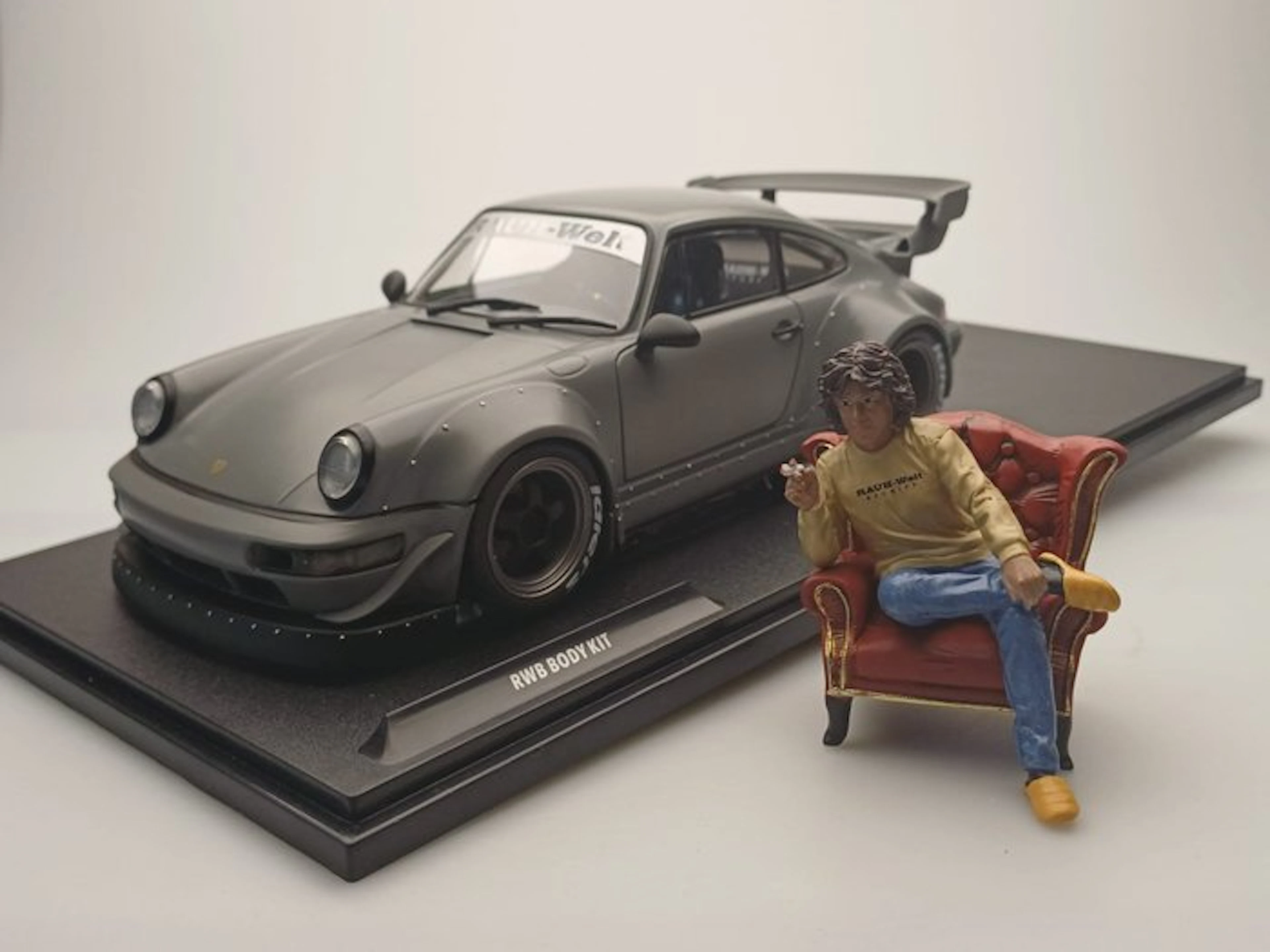Solido 1:18 - Model car - Porsche 911 964 RWB Bodykit met...