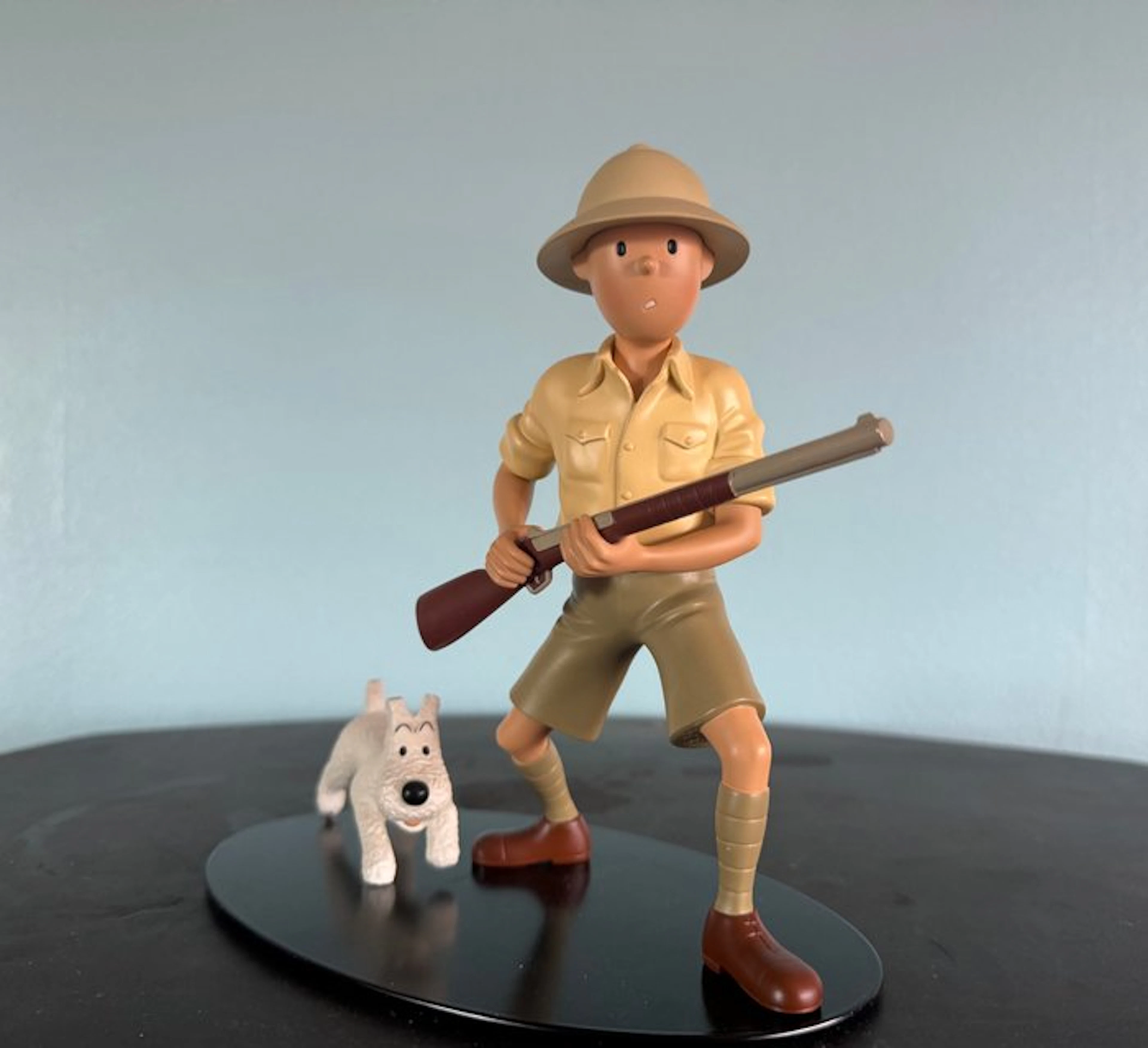 Statuette Leblon Delienne - Tintin explorateur - Tintin...