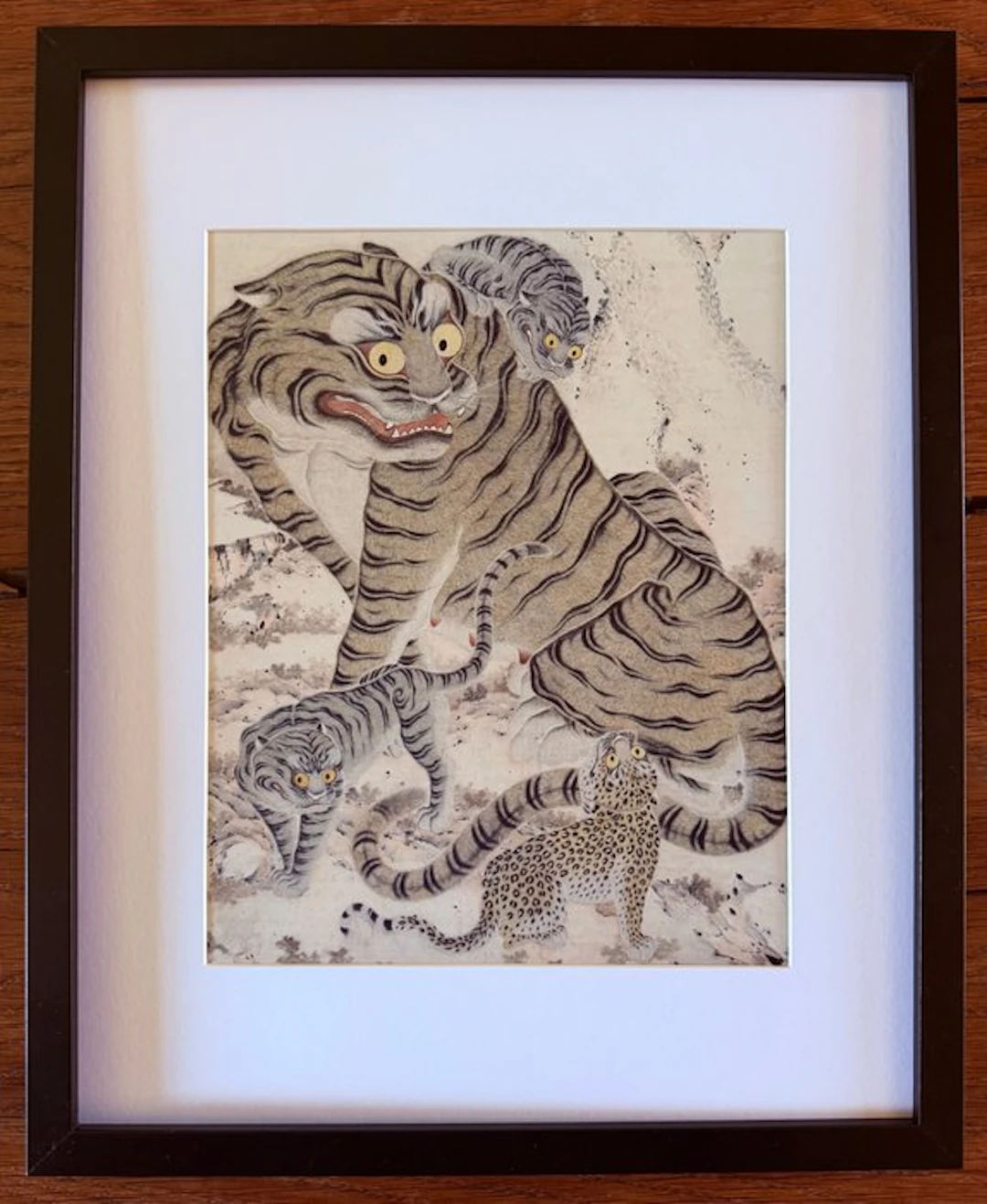 Tiger Family - South Korea - Joseon Dynasty