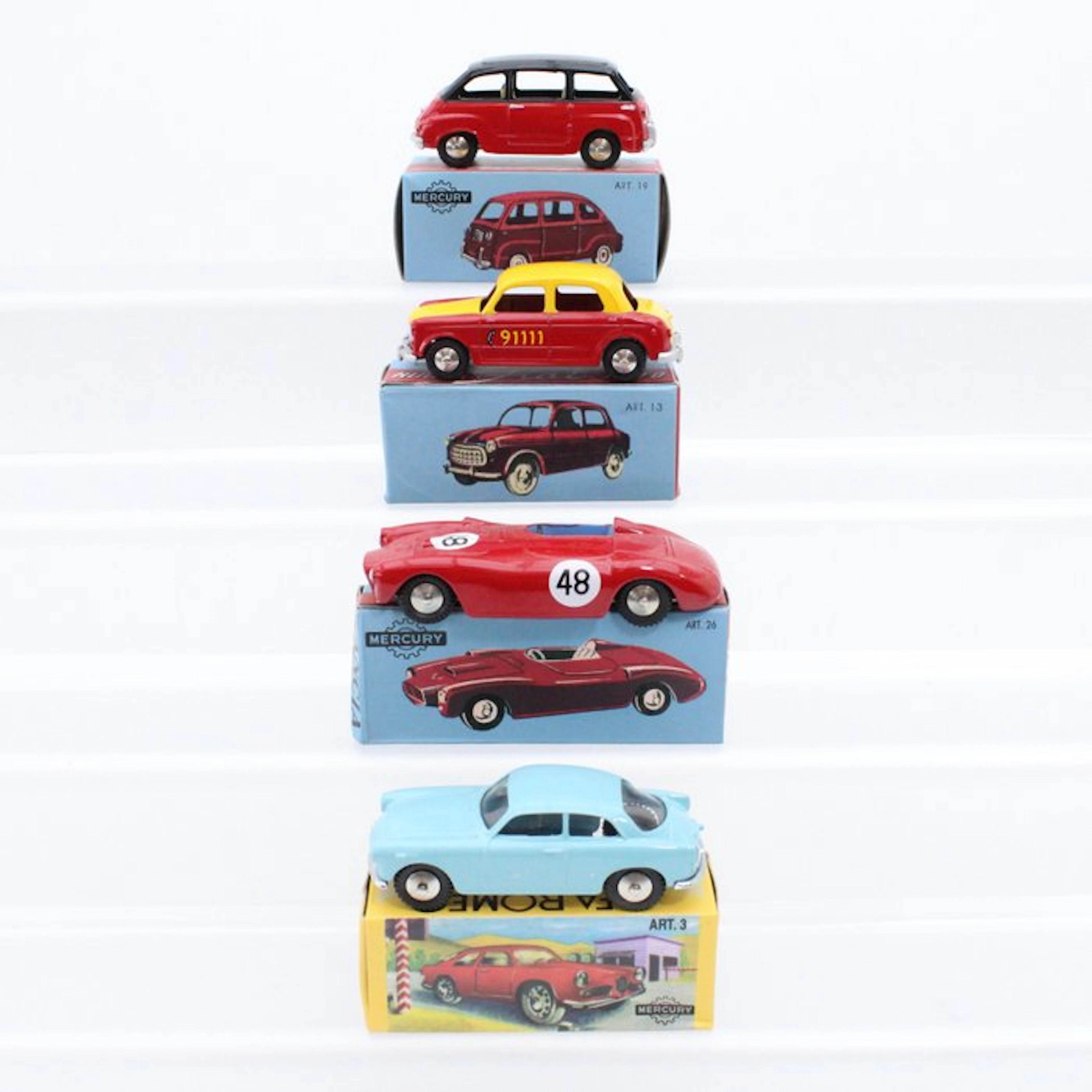 Mercury, Hachette 1:43 - Model car (4) - no 26 Lancia D24