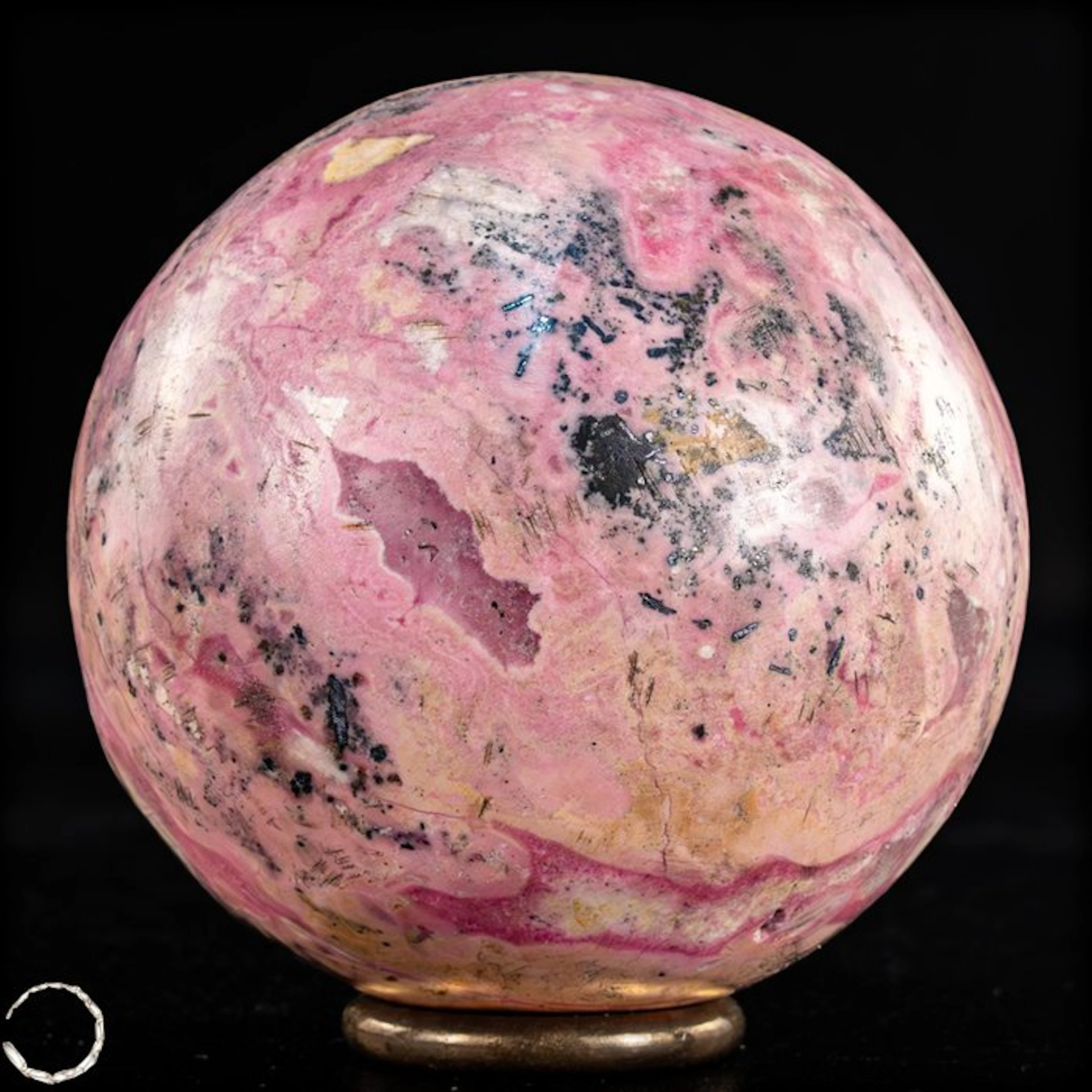 Very High Quality Rhodochrosite Sphere, Argentina- 503.85 g