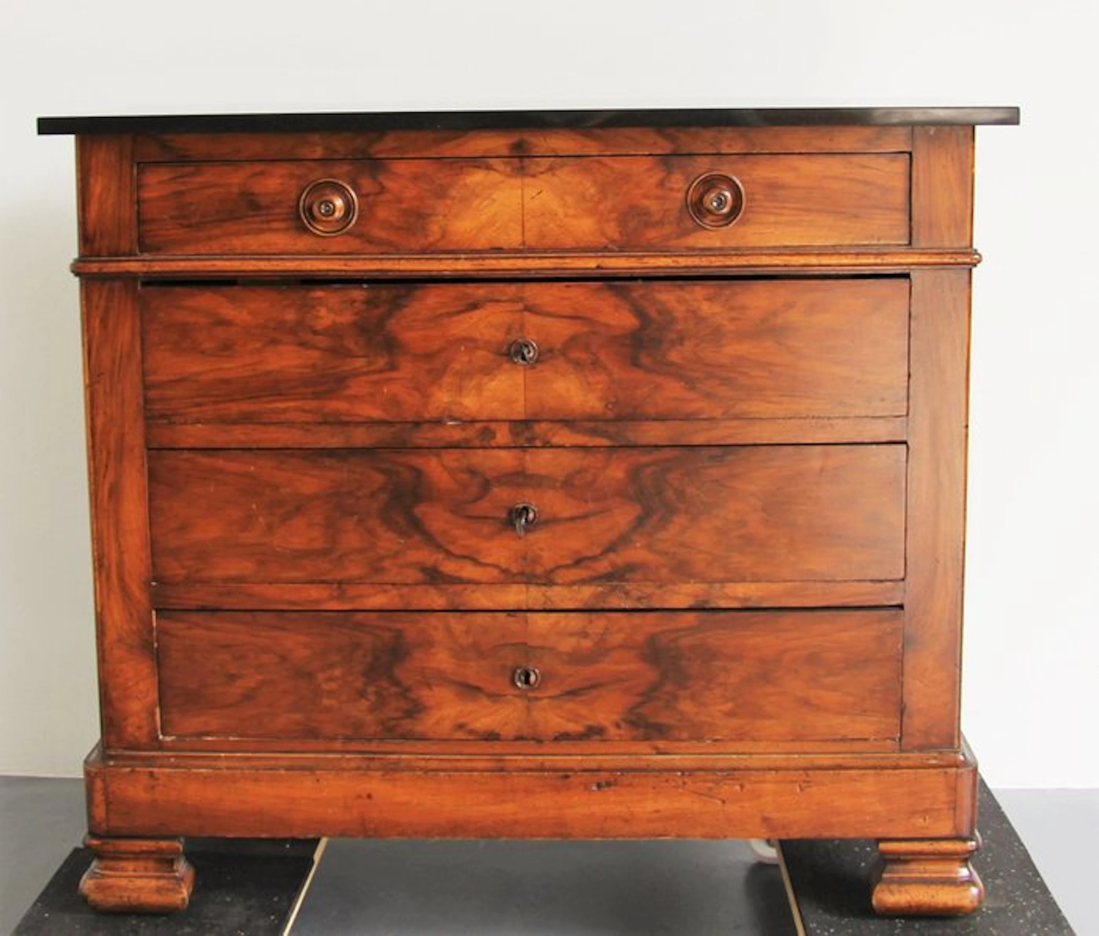 Commode - Mahogany, Granite - Delivery to the EU is possible.