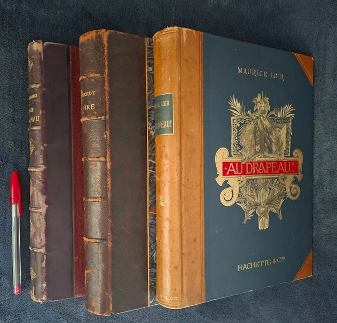 Divers - L'Empire (1000 ex numérotés) / Autour du Drapeau / Au Drapeau - 1897