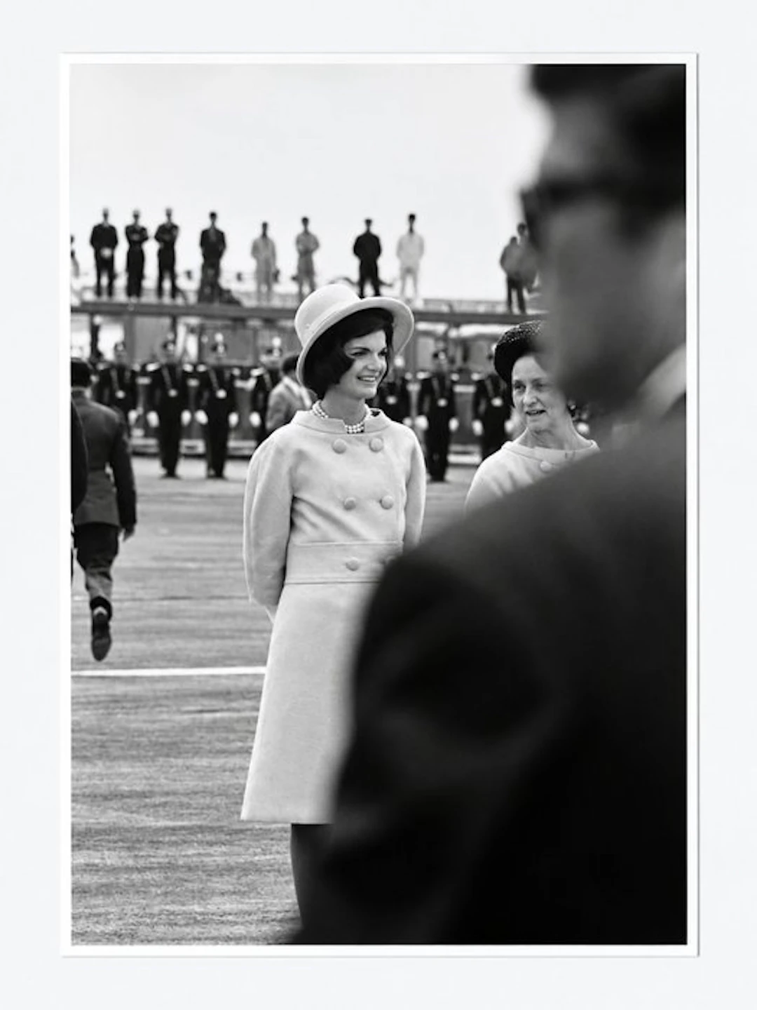Manfred Linus Kreiner - Jacqueline Kennedy à son arrivée à Mexico