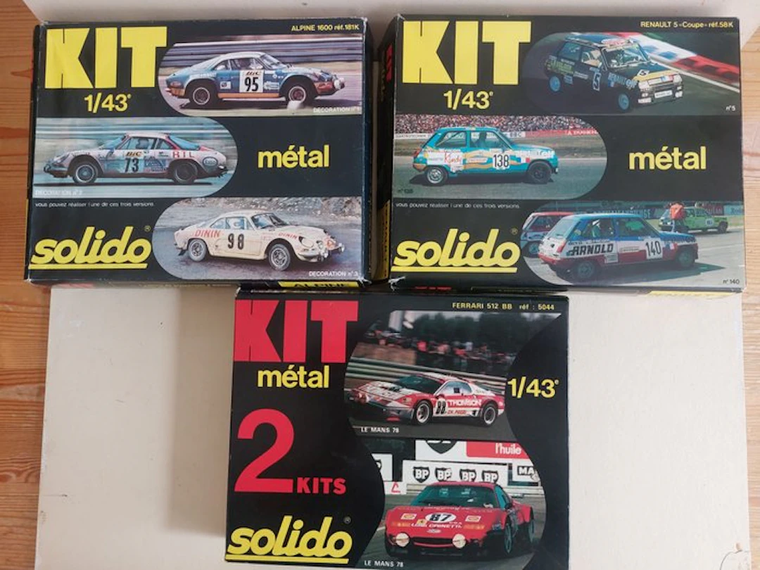 Solido 1:43 - Model car (3) - Kits