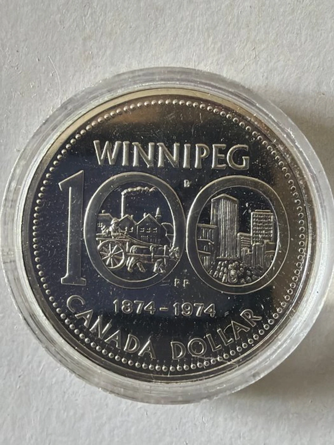 Canada. 1 Dollar 1974 Winnipeg - 23,32g (.500) Silber (No reserve price)