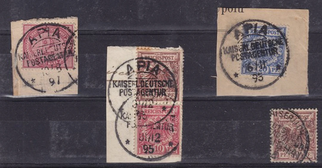 German Colonies 1899/1897 - Small party precursors, mostly Apia