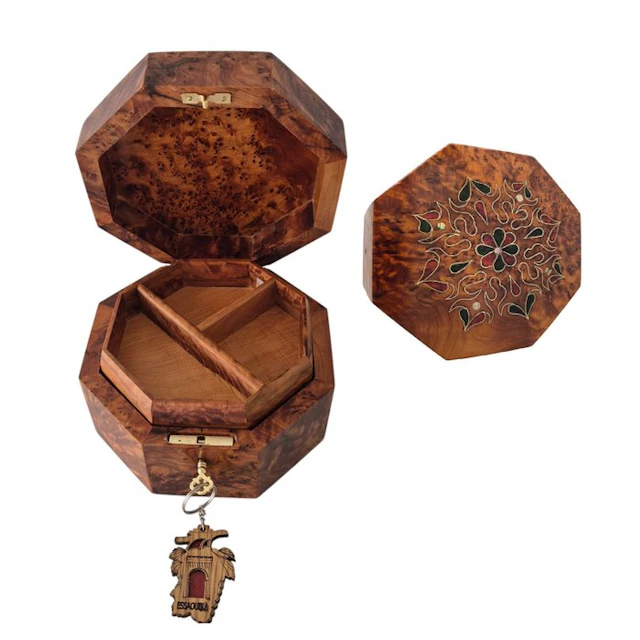 Thuya Wood Craft - Artisan GKB - Jewellery box - Handmade...