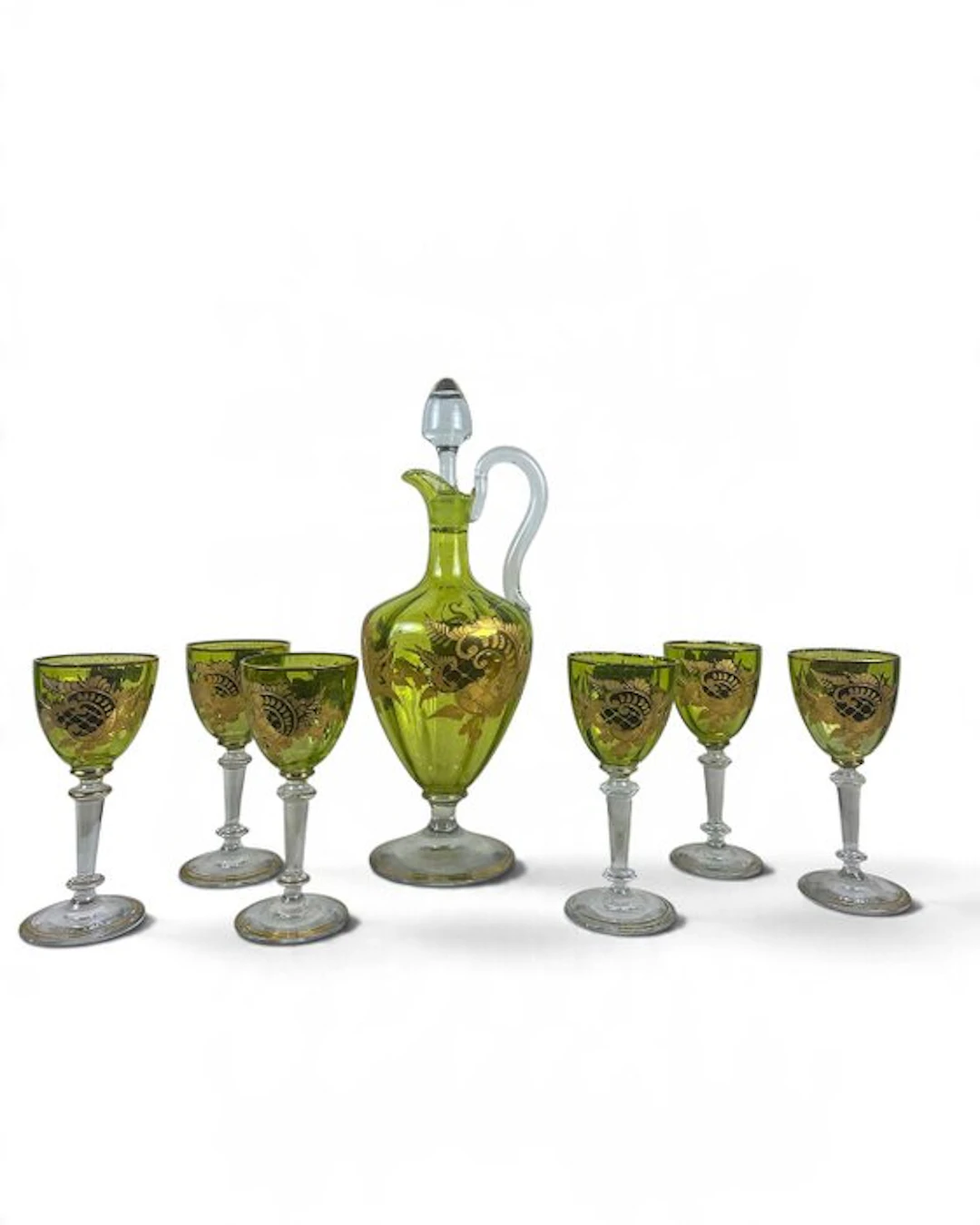Theresienthal Kristallglas - Drinking set (7) - Form 1736...