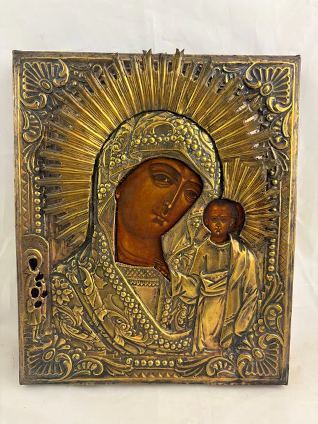Icon - Mother of God of Kazan - Wood