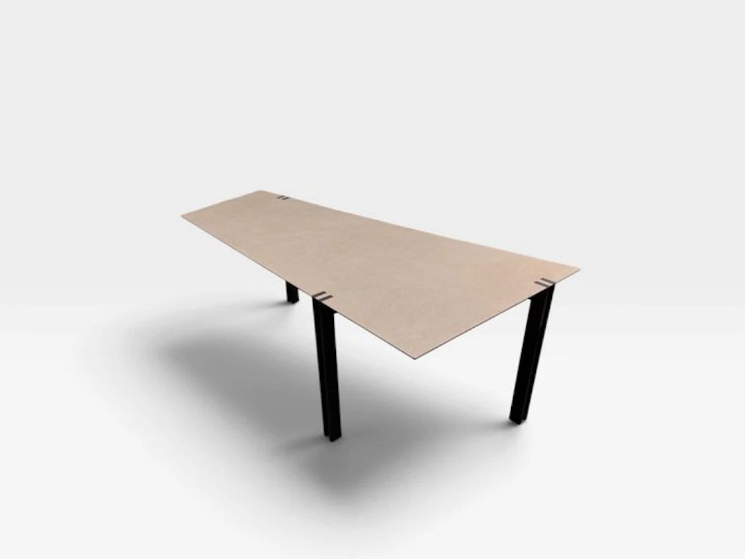 Harvink - Martin Haksteen - Dining table - Zeta - Metal, Wood