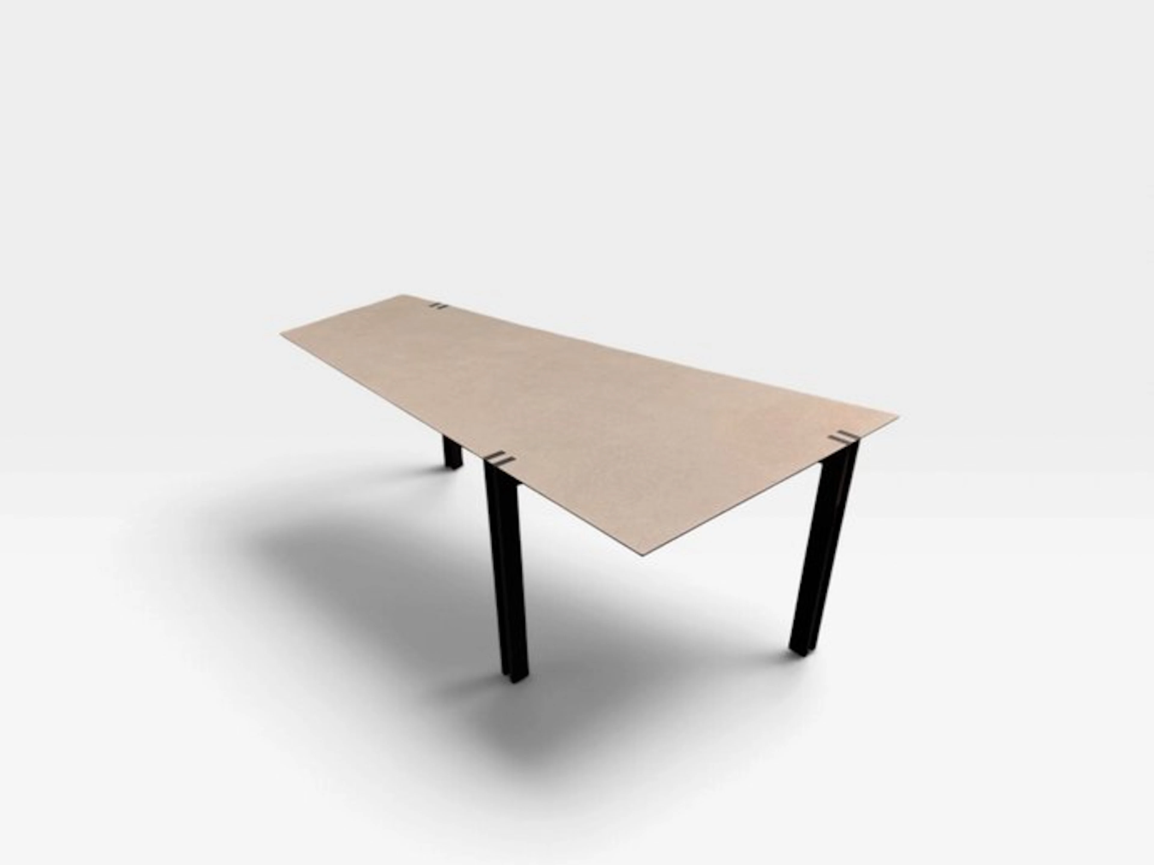 Harvink - Martin Haksteen - Dining table - Zeta - Metal, Wood