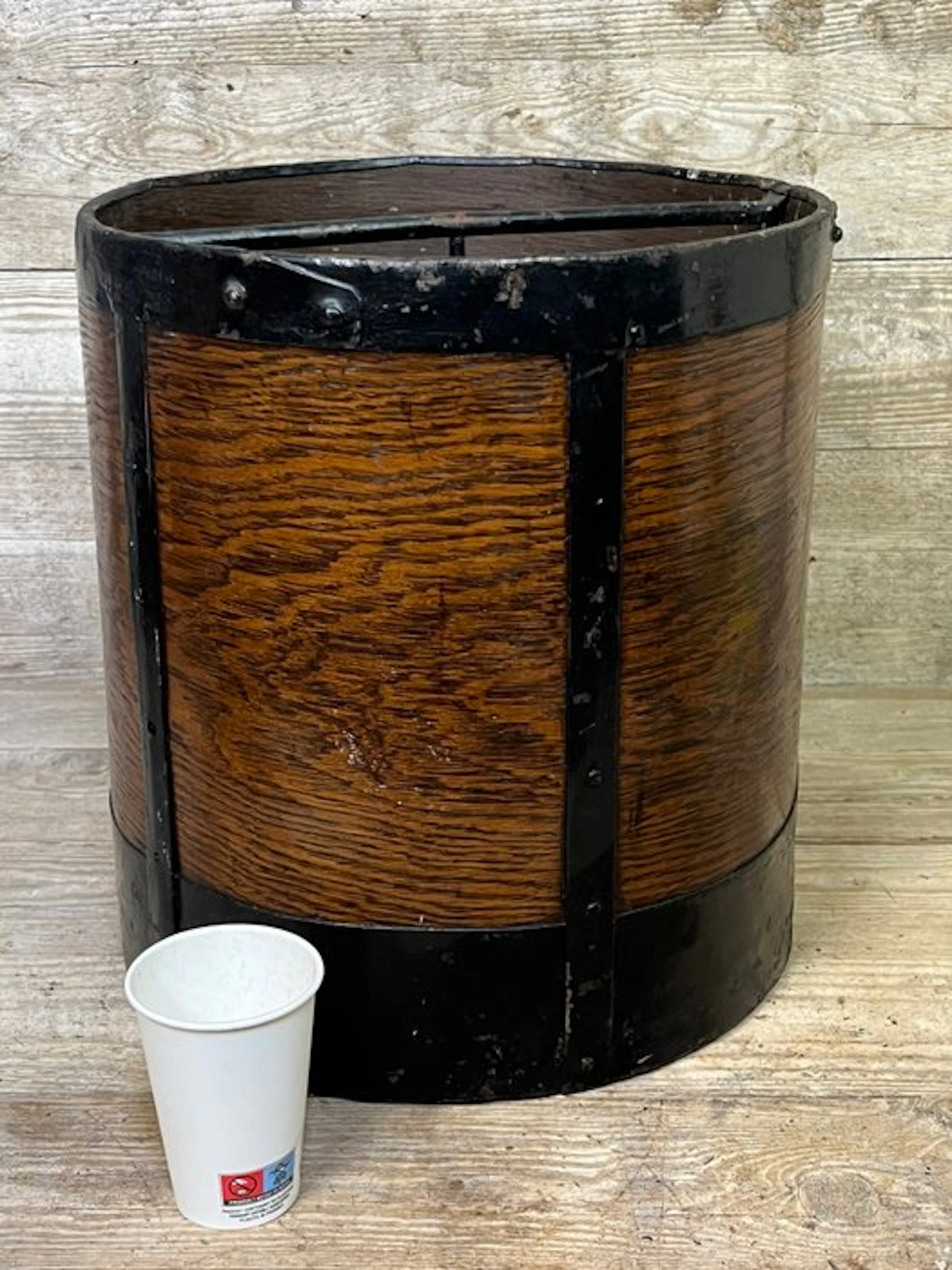 Working tool - old grain bucket