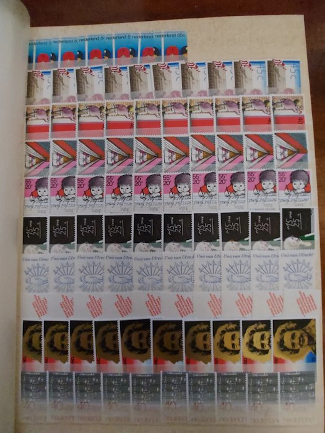 Netherlands - Inventory in 3 thin stock books
